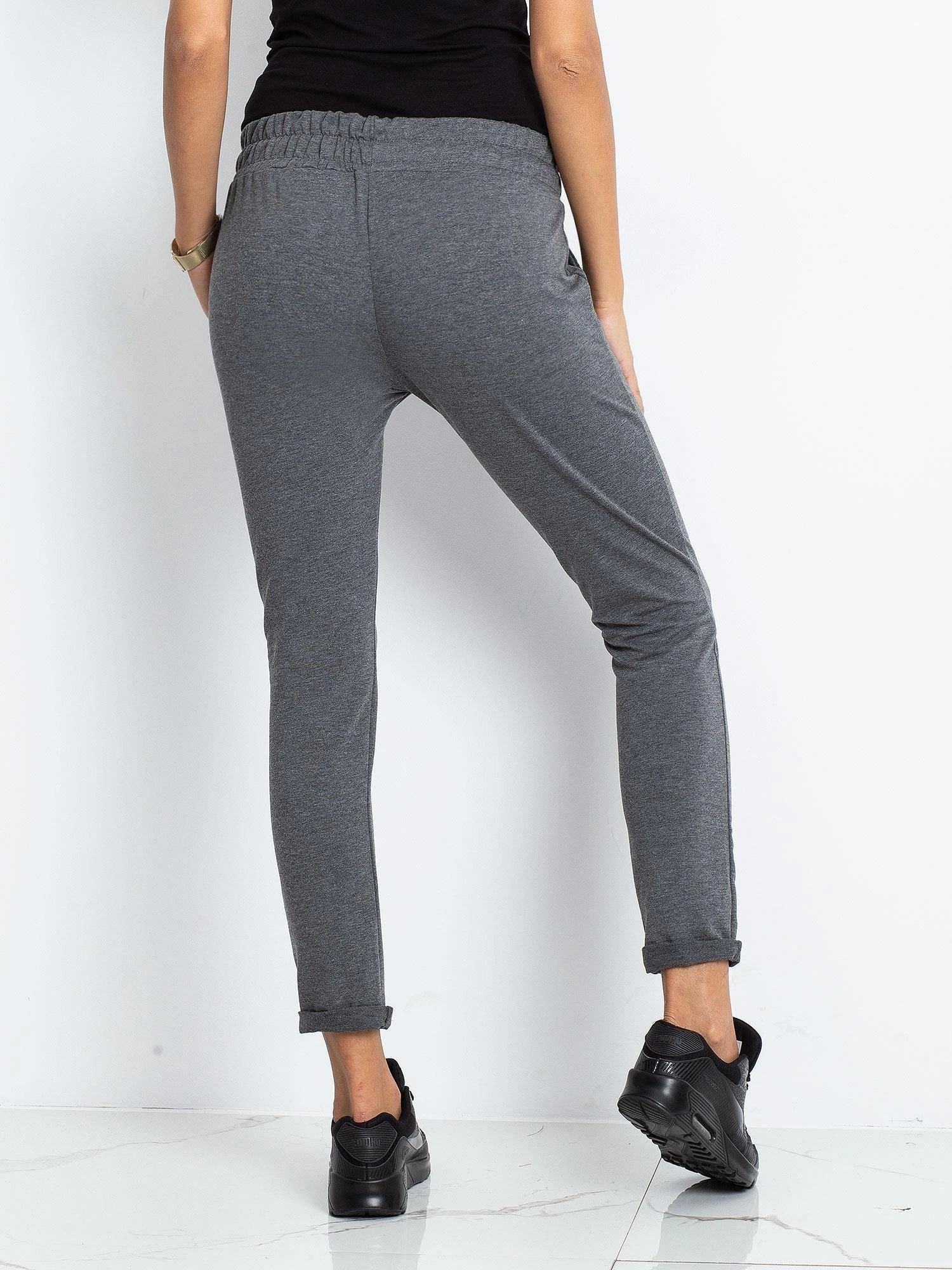 Basic Feel Good Sportinės kelnės - RV-DR-3698.09X - tamsiai pilkos