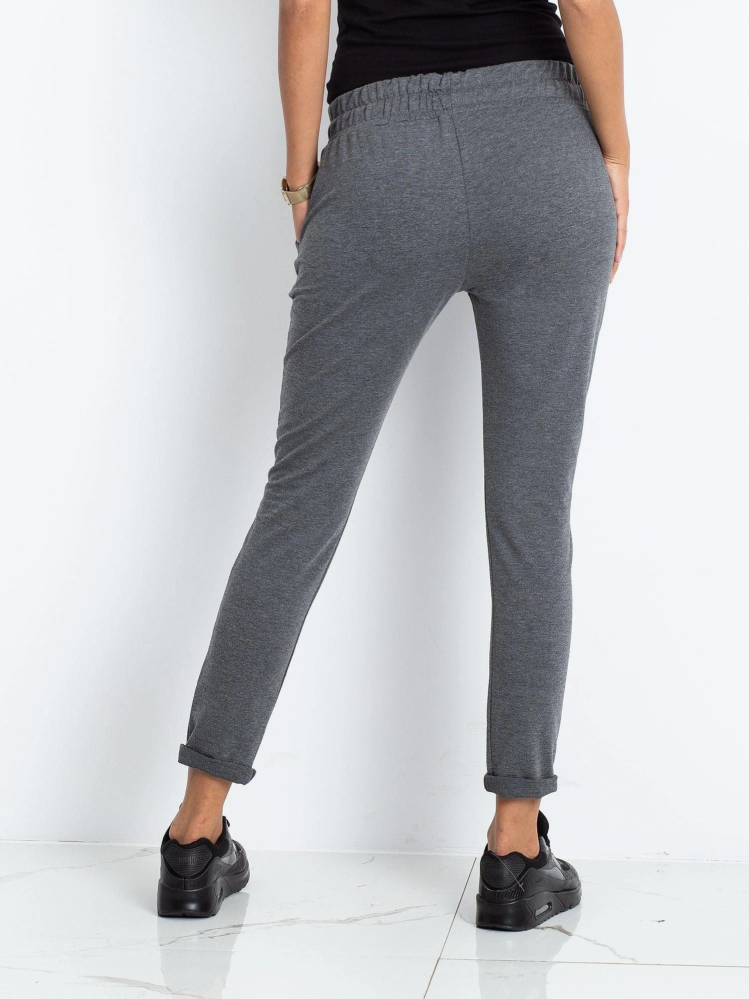 Basic Feel Good Sportinės kelnės - RV-DR-3698.09X - tamsiai pilkos