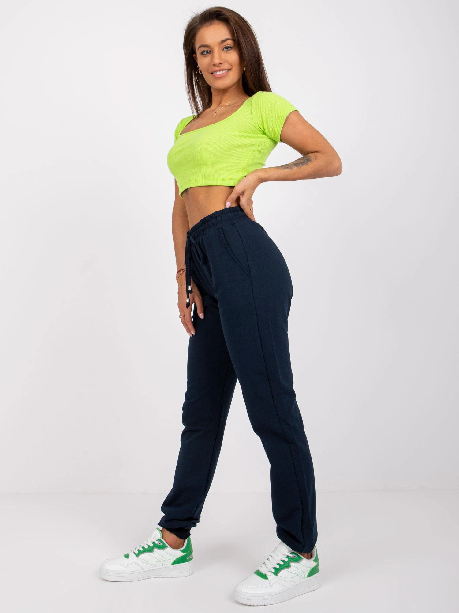 Basic Feel Good Sportinės kelnės-RV-DR-5040.00X - tamsiai mėlynos spalvos