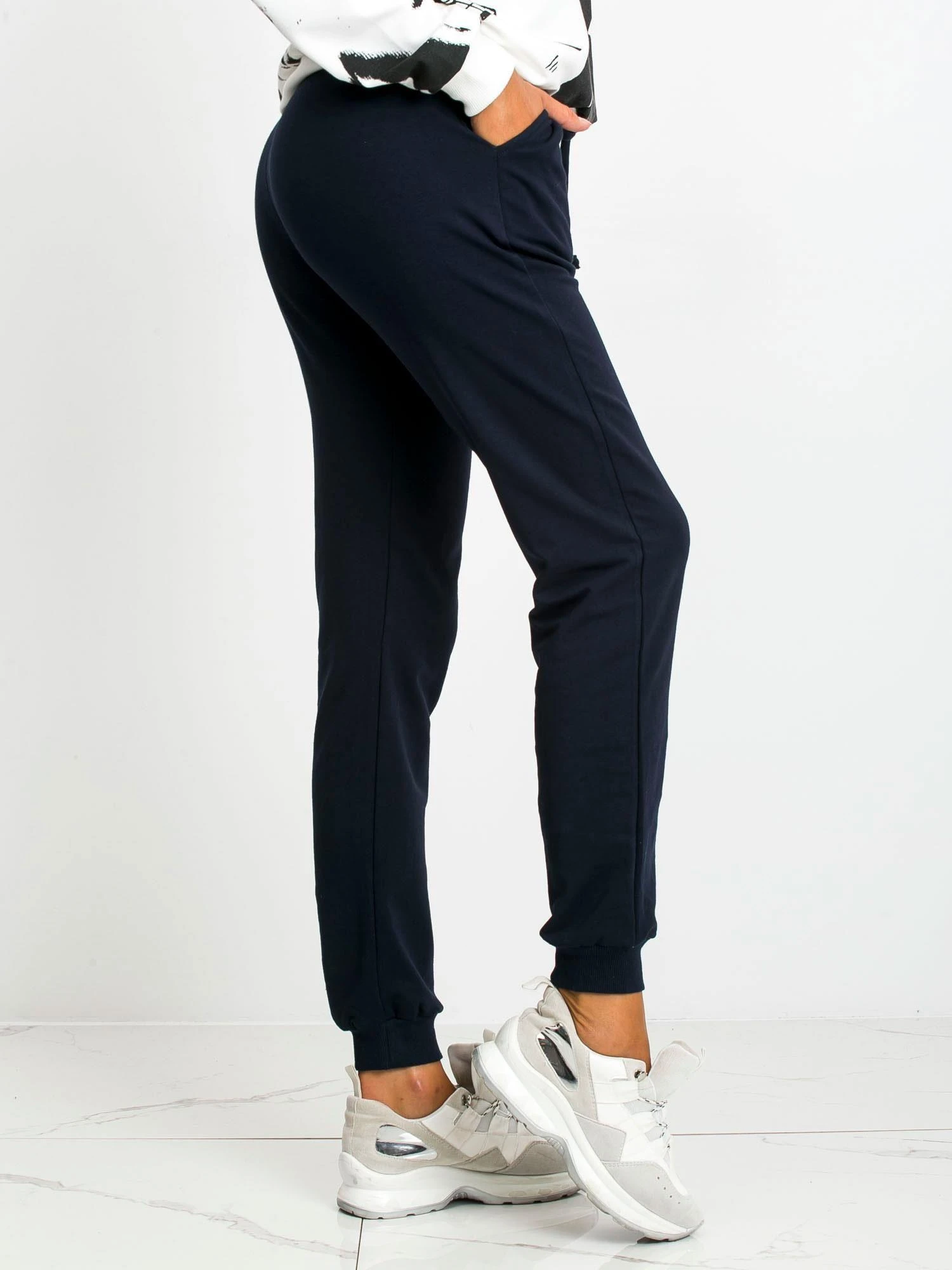Basic Feel Good Sportinės kelnės-RV-DR-5040.00X - tamsiai mėlynos spalvos