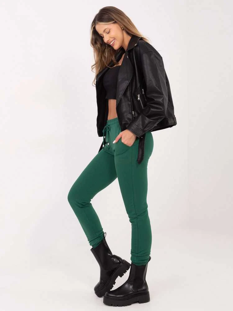 Basic Feel Good Sportinės kelnės - RV-DR-5040.02X - tamsiai žalios
