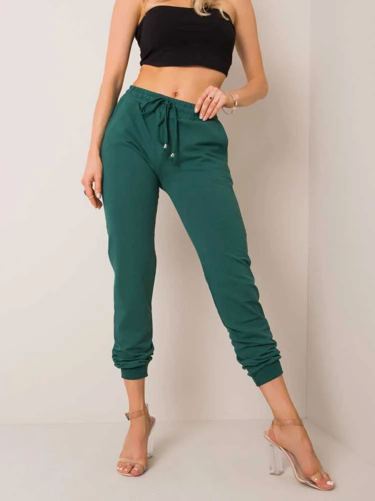 Basic Feel Good Sportinės kelnės - RV-DR-5040.02X - tamsiai žalios