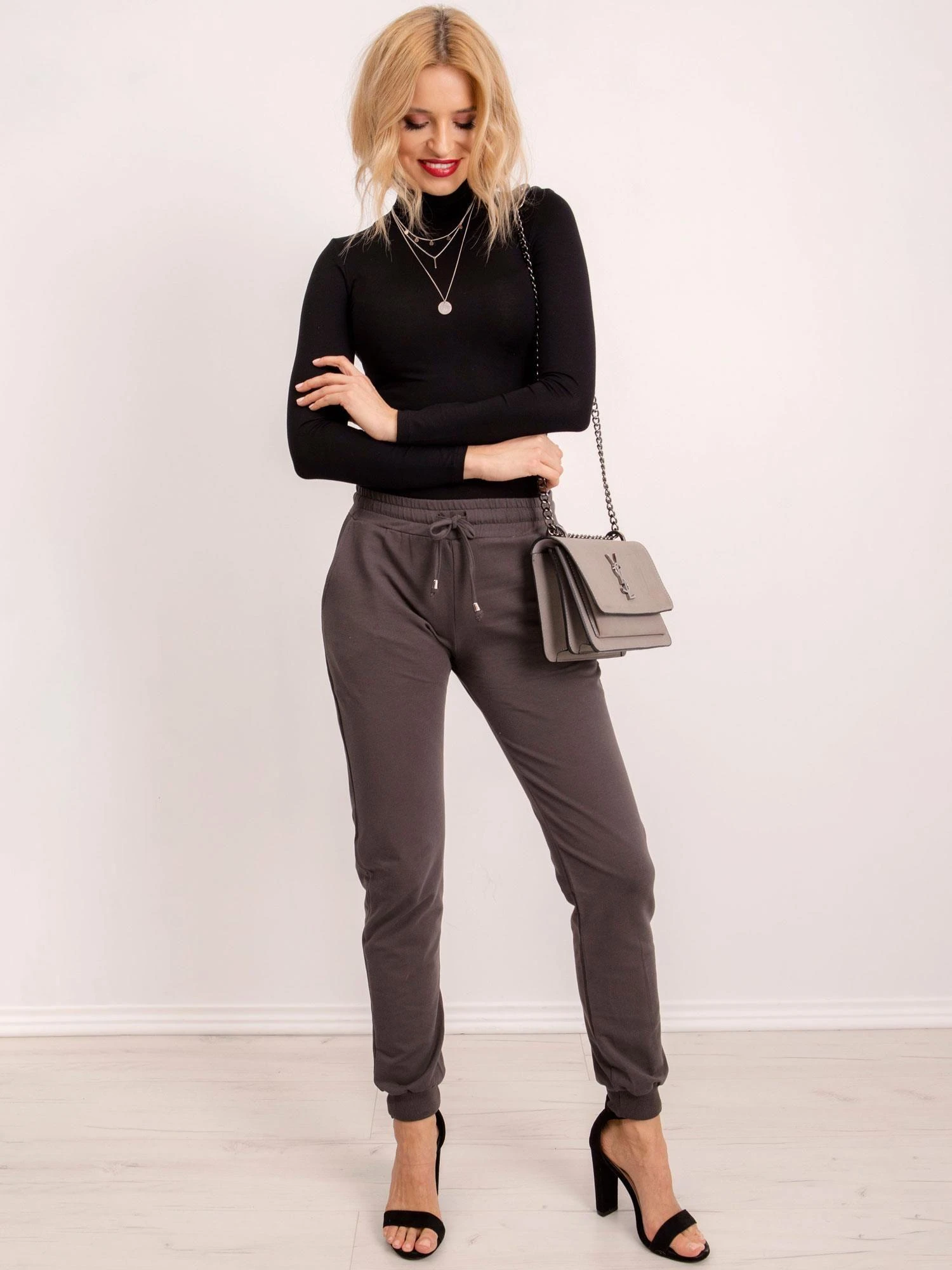Basic Feel Good Sportinės kelnės - RV-DR-5040.02X - tamsi chaki
