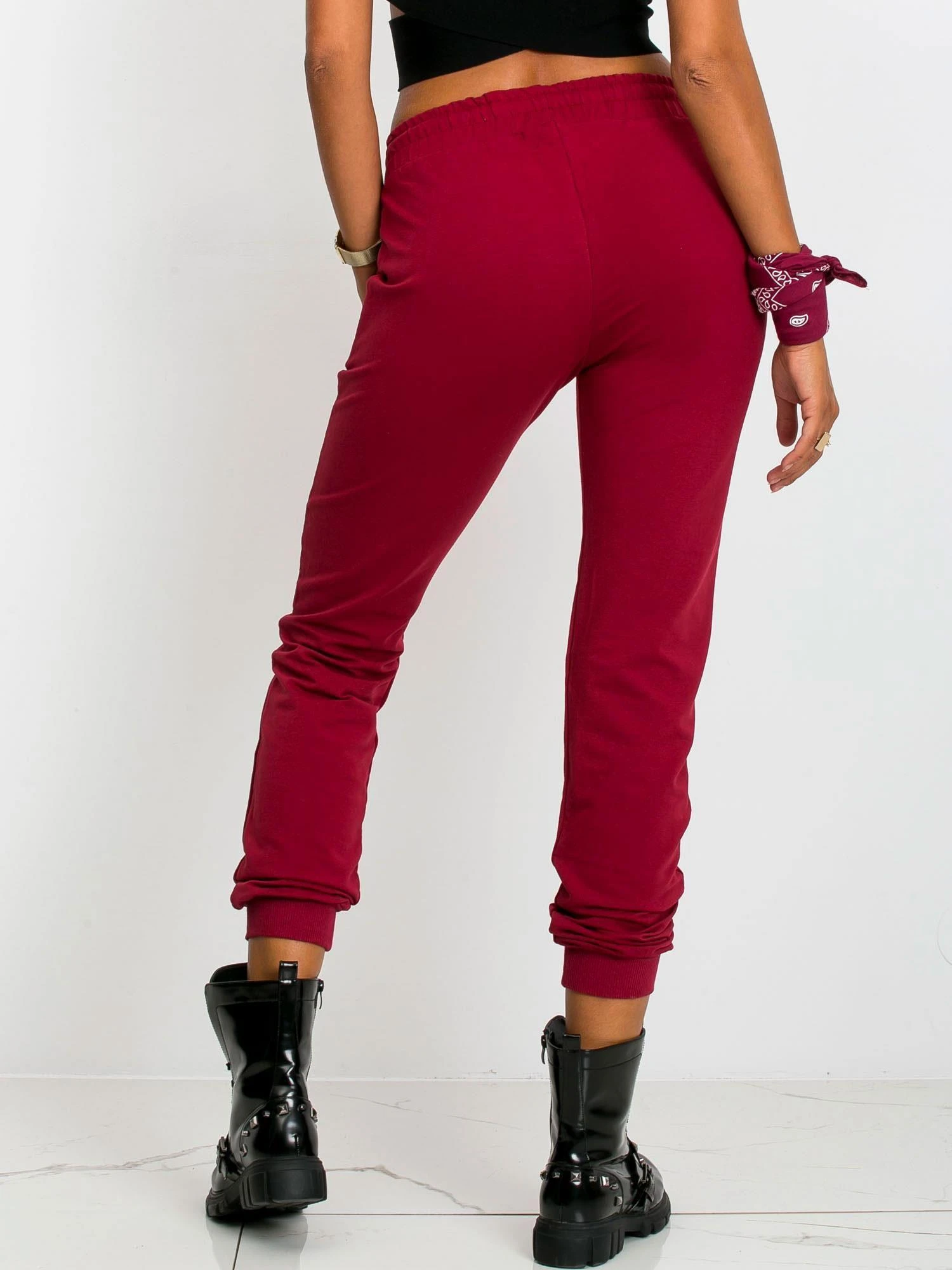 Basic Feel Good Sportinės kelnės-RV-DR-5040.04X-bordo