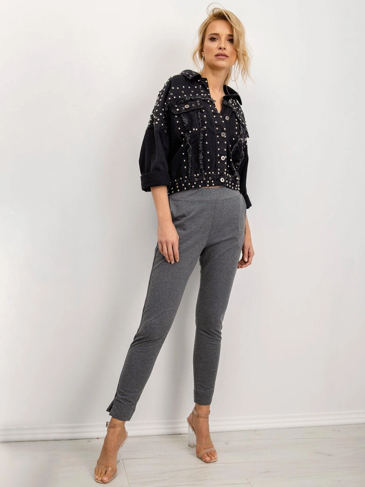 Basic Feel Good Sportinės kelnės-RV-DR-5222.59-tamsiai pilkos