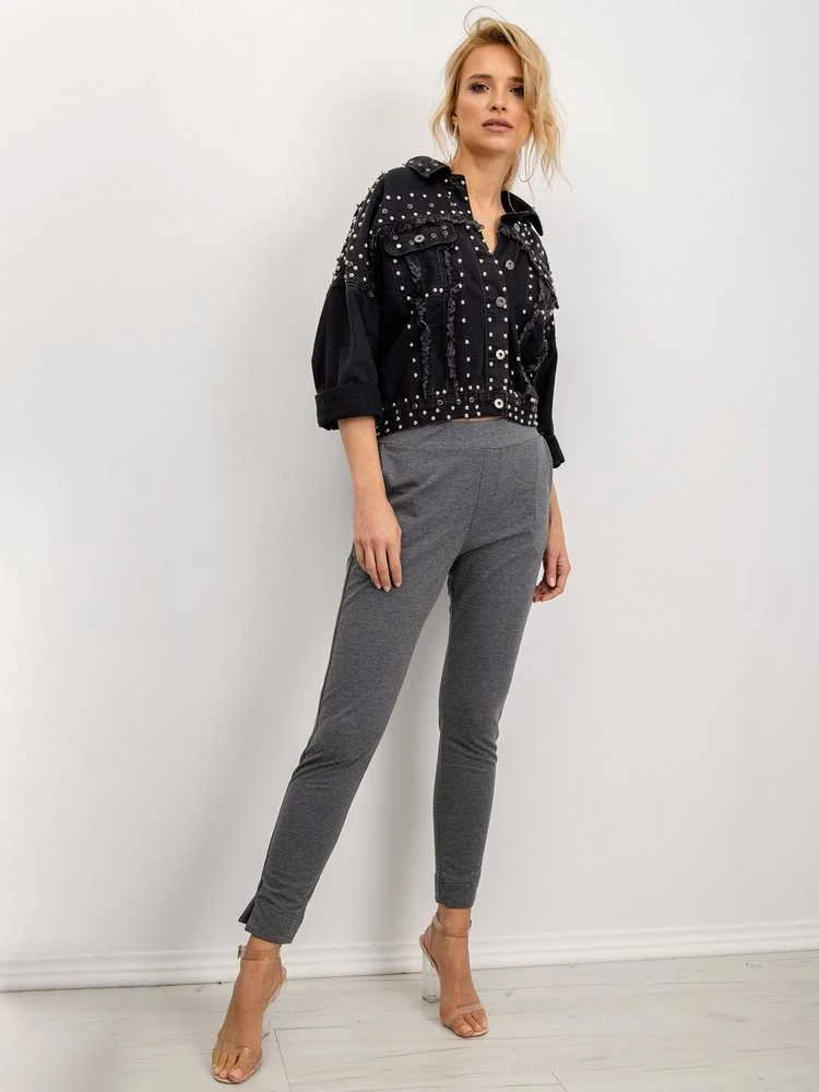 Basic Feel Good Sportinės kelnės-RV-DR-5222.59-tamsiai pilkos