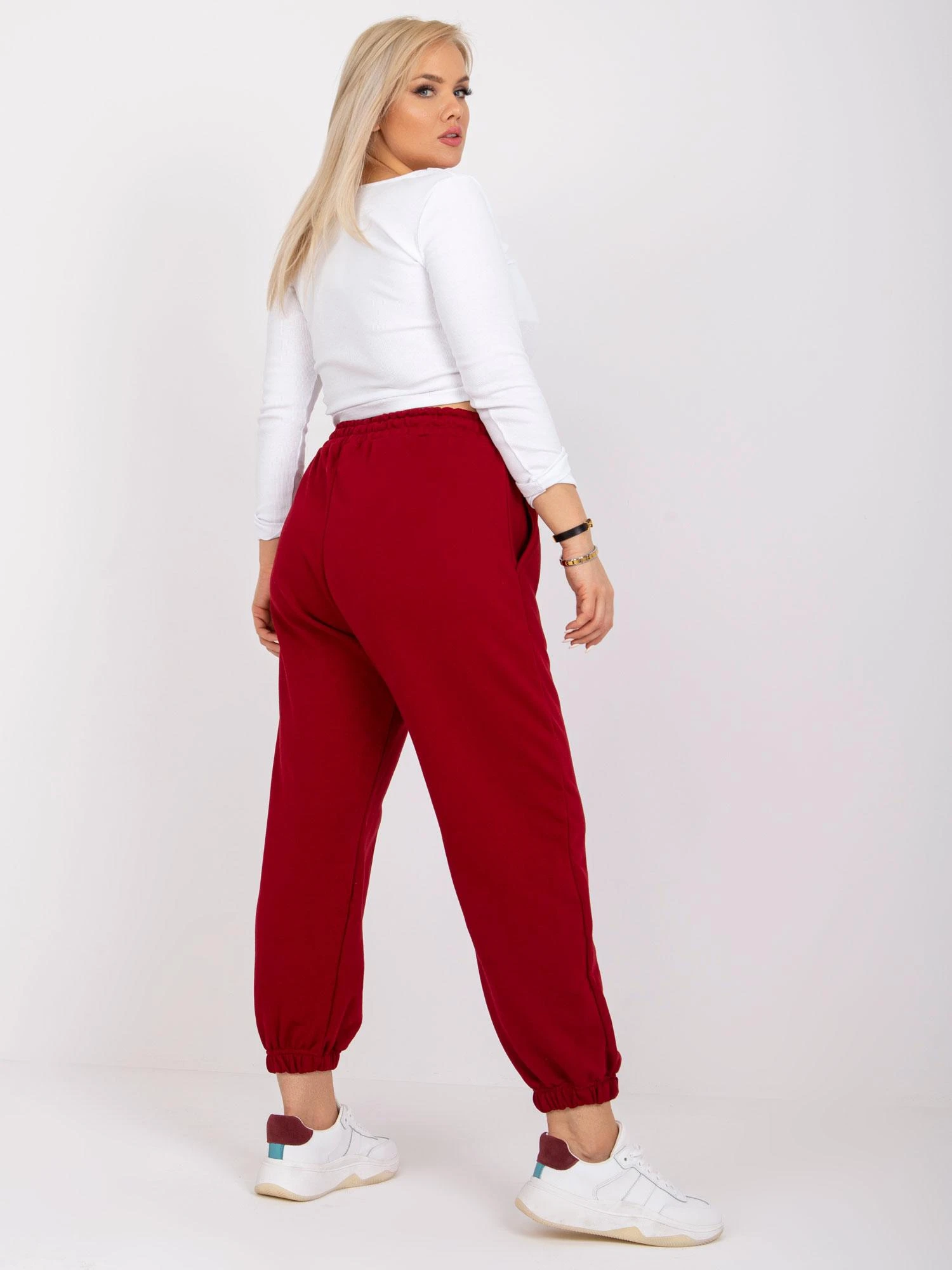 Basic Feel Good Sportiniai kelnaitės-RV-DR-6331.86-bordo