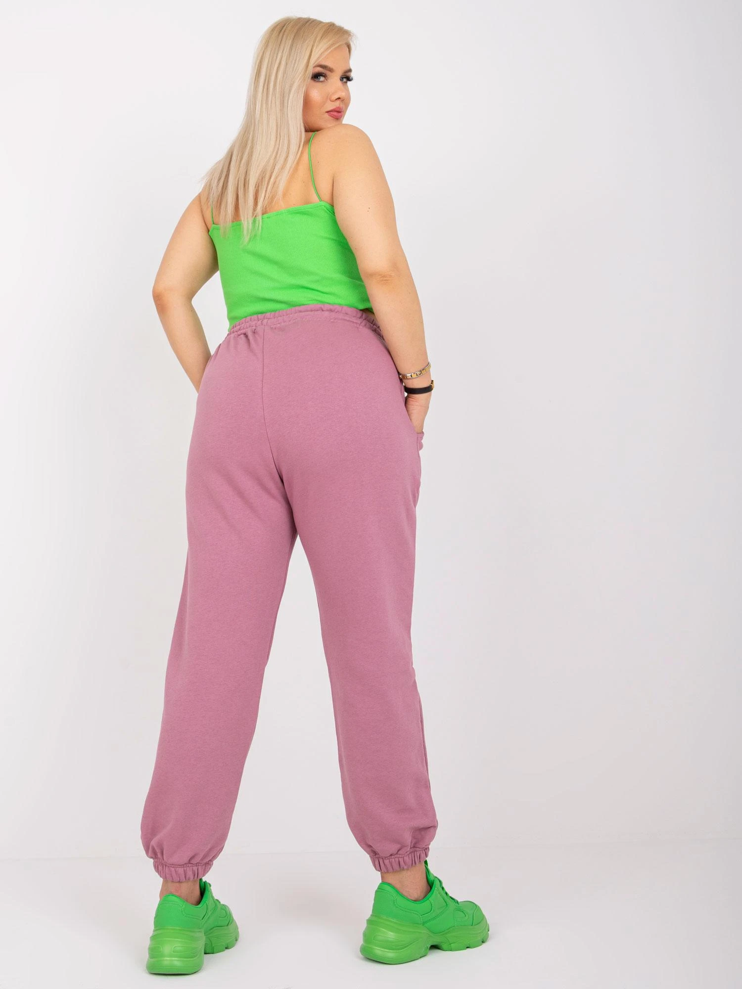 Basic Feel Good Sportinės kelnės-RV-DR-6331.86-tamsiai rožinės spalvos