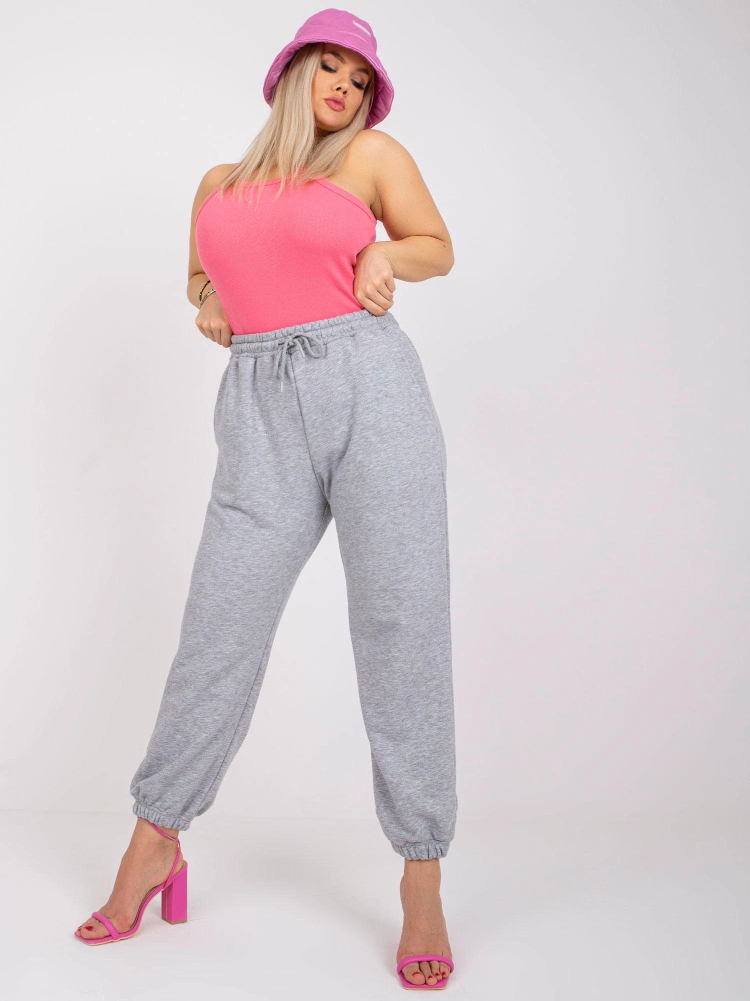 Basic Feel Good Sportinės kelnės-RV-DR-6331.86-pilkos