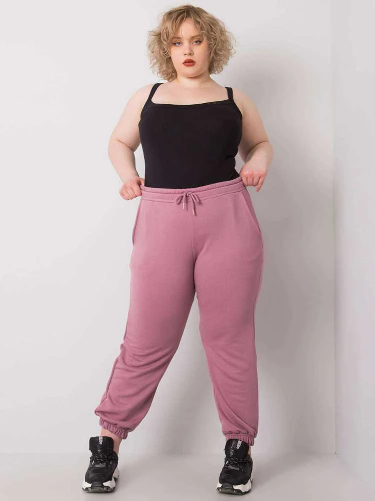 Basic Feel Good Sportinės kelnės-RV-DR-6331.86-tamsiai rožinės spalvos