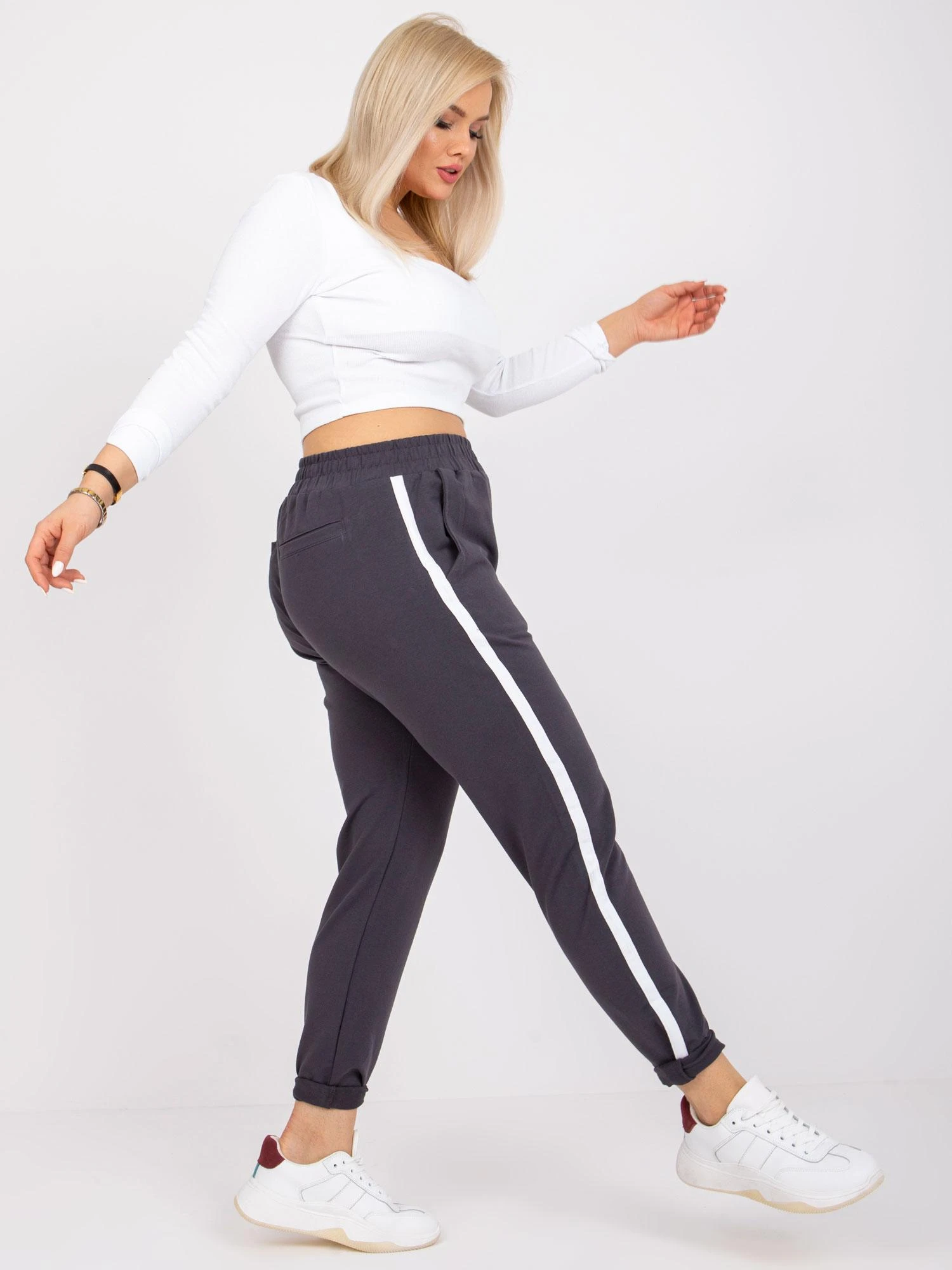 Basic Feel Good Sportinės kelnės-RV-DR-6643.95-grafitas