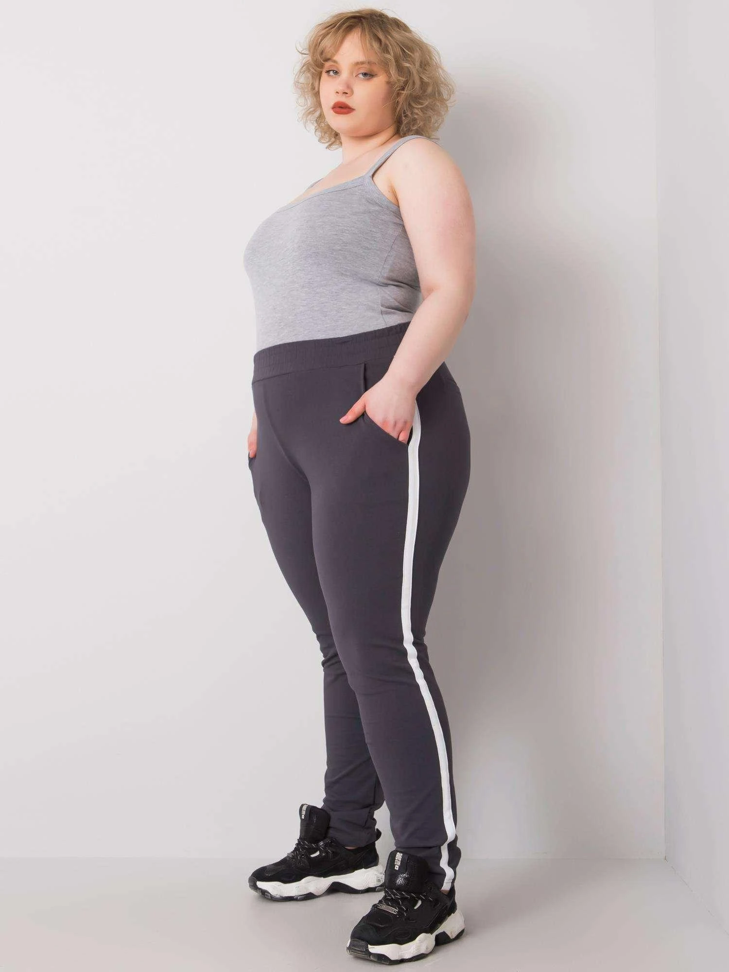 Basic Feel Good Sportinės kelnės-RV-DR-6643.95-grafitas