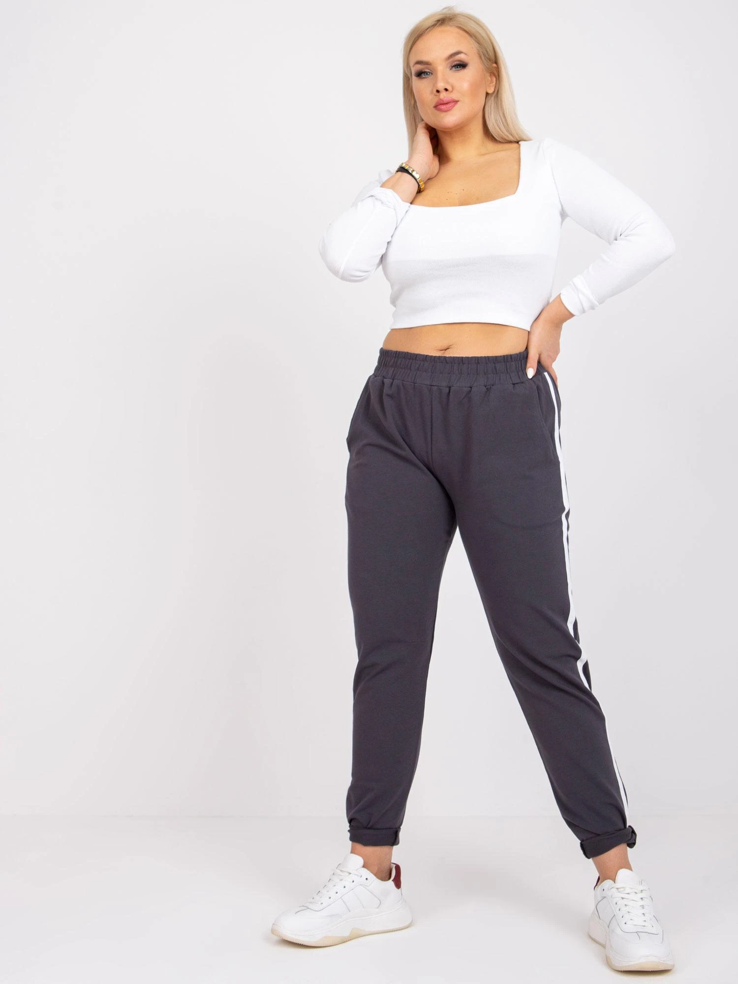 Basic Feel Good Sportinės kelnės-RV-DR-6643.95-grafitas