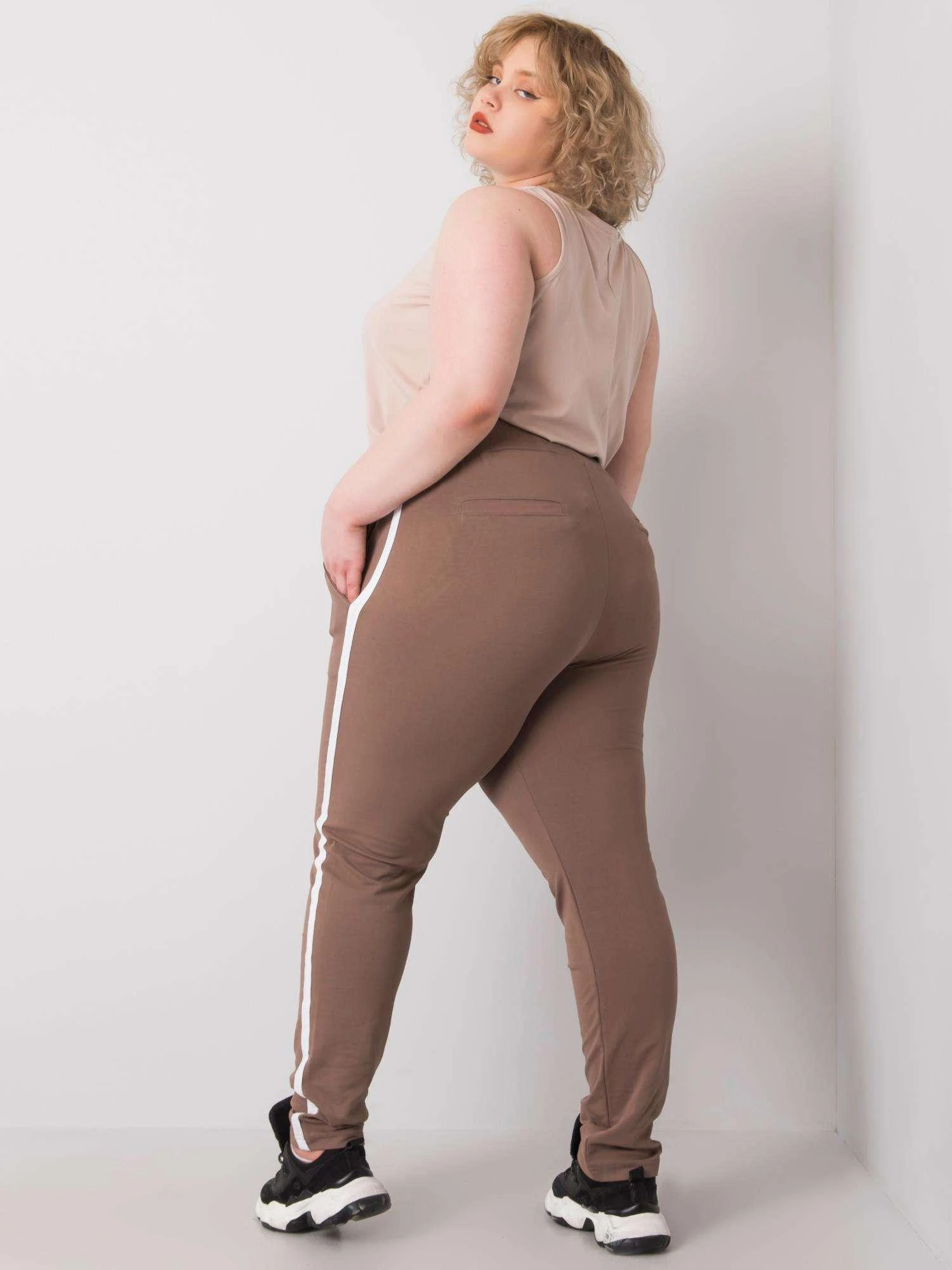 Basic Feel Good Sportinės kelnės-RV-DR-6643.95-rudos
