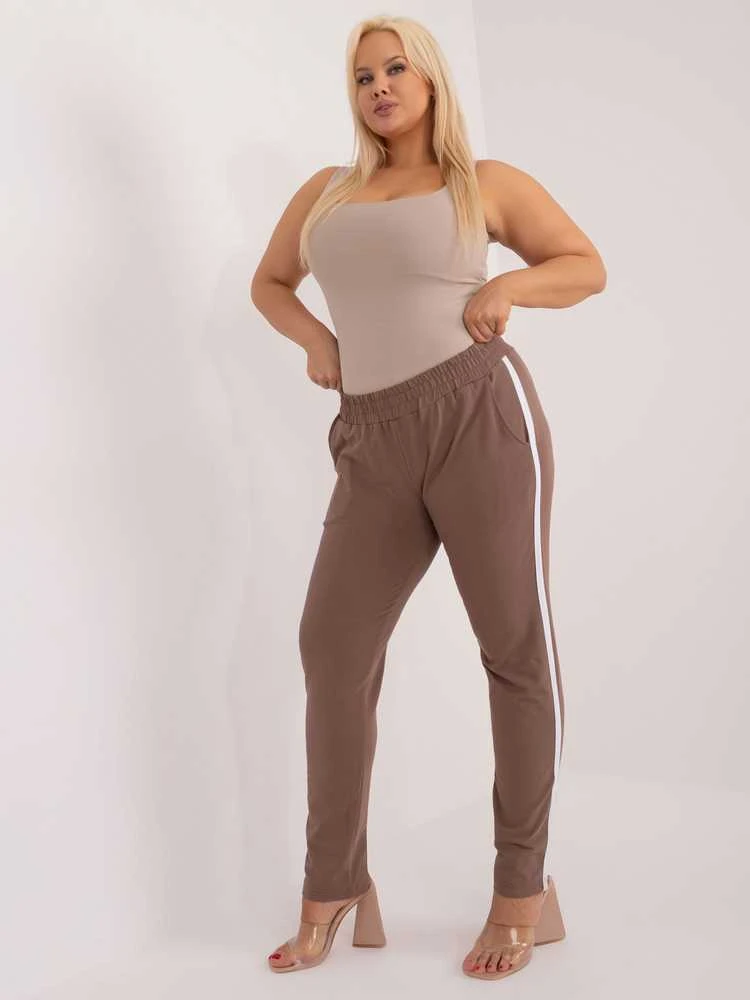 Basic Feel Good Sportinės kelnės-RV-DR-6643.95-rudos