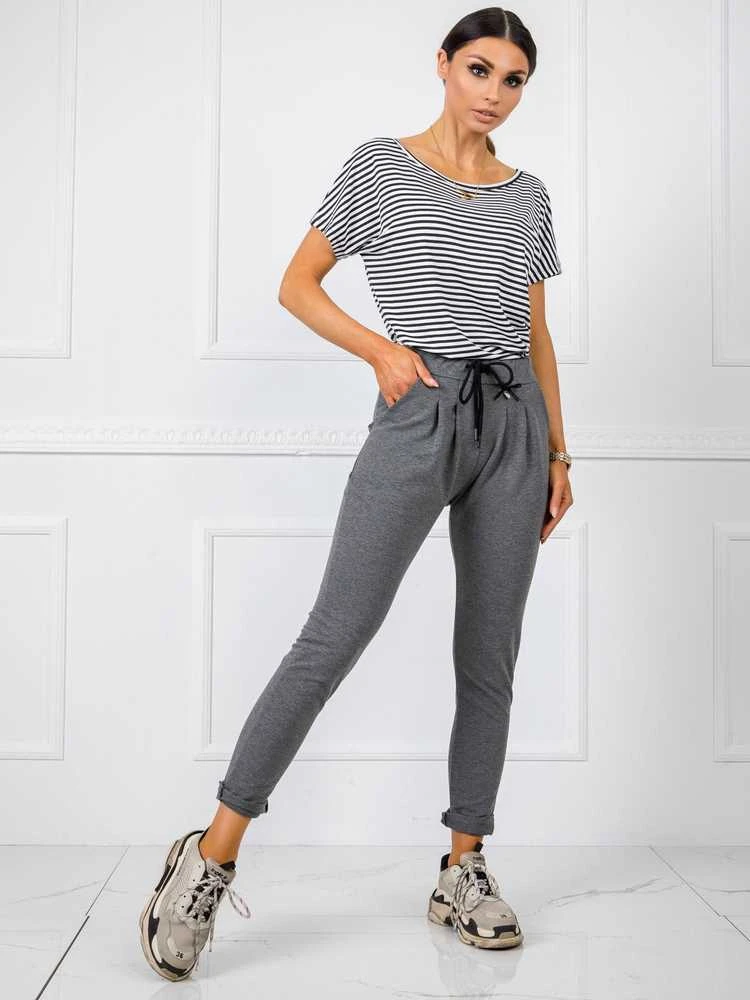 Basic Feel Good Sportinės kelnės-TP-DR-5477.88-tamsiai pilkos