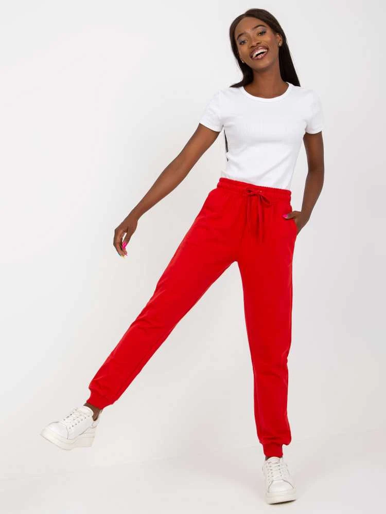 Basic Feel Good Sportiniai kelnaitės-B-006.74-raudona