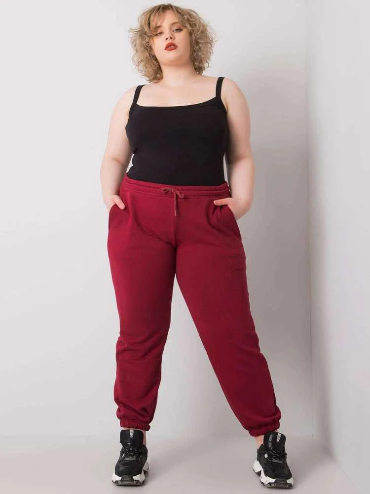 Basic Feel Good Sportiniai kelnaitės-RV-DR-6331.86-bordo