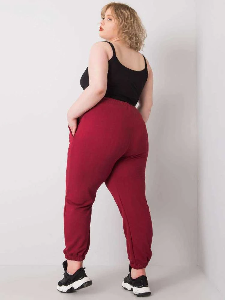 Basic Feel Good Sportiniai kelnaitės-RV-DR-6331.86-bordo