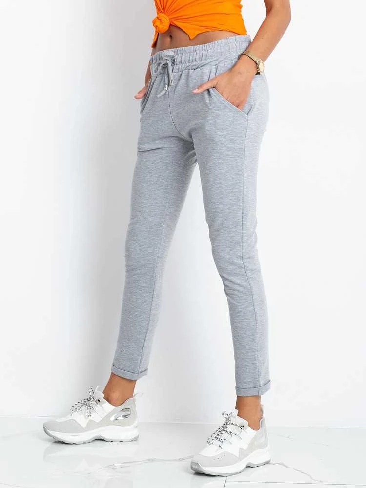 Basic Feel Good Sportiniai kelnės - RV-DR-3698.05X - pilkos spalvos