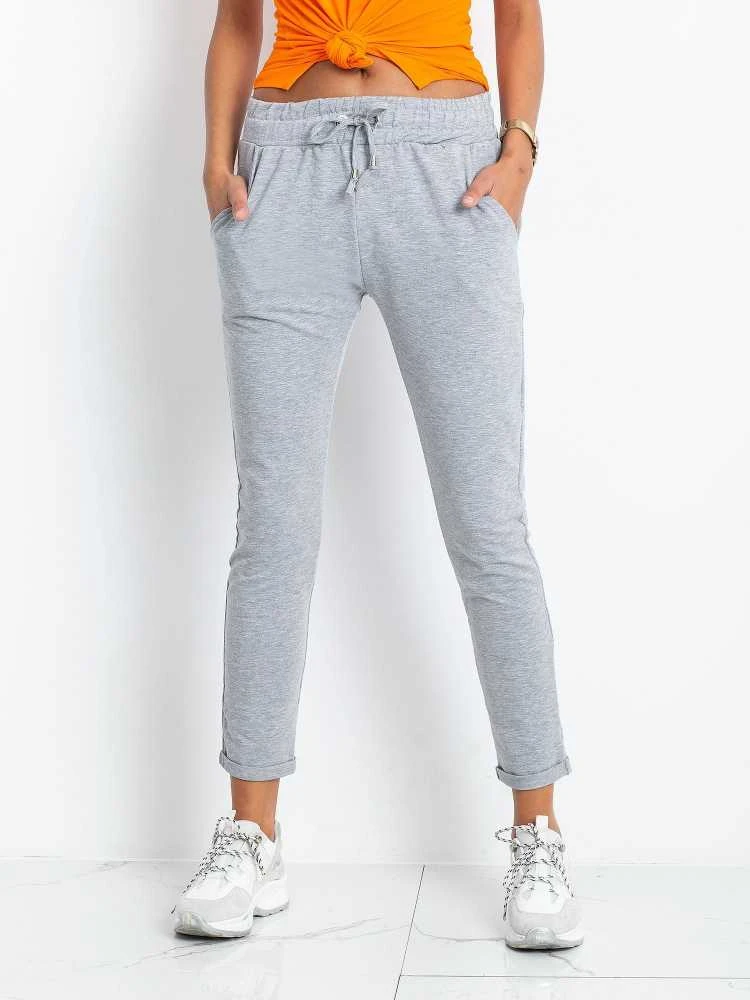 Basic Feel Good Sportiniai kelnės - RV-DR-3698.05X - pilkos spalvos