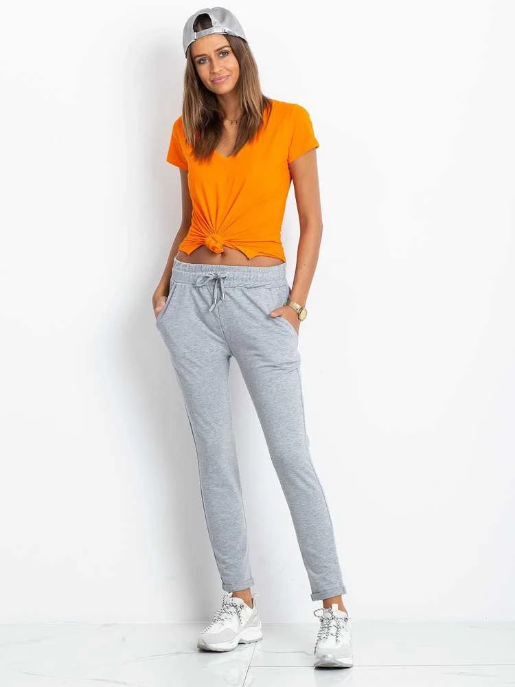 Basic Feel Good Sportiniai kelnės - RV-DR-3698.05X - pilkos spalvos