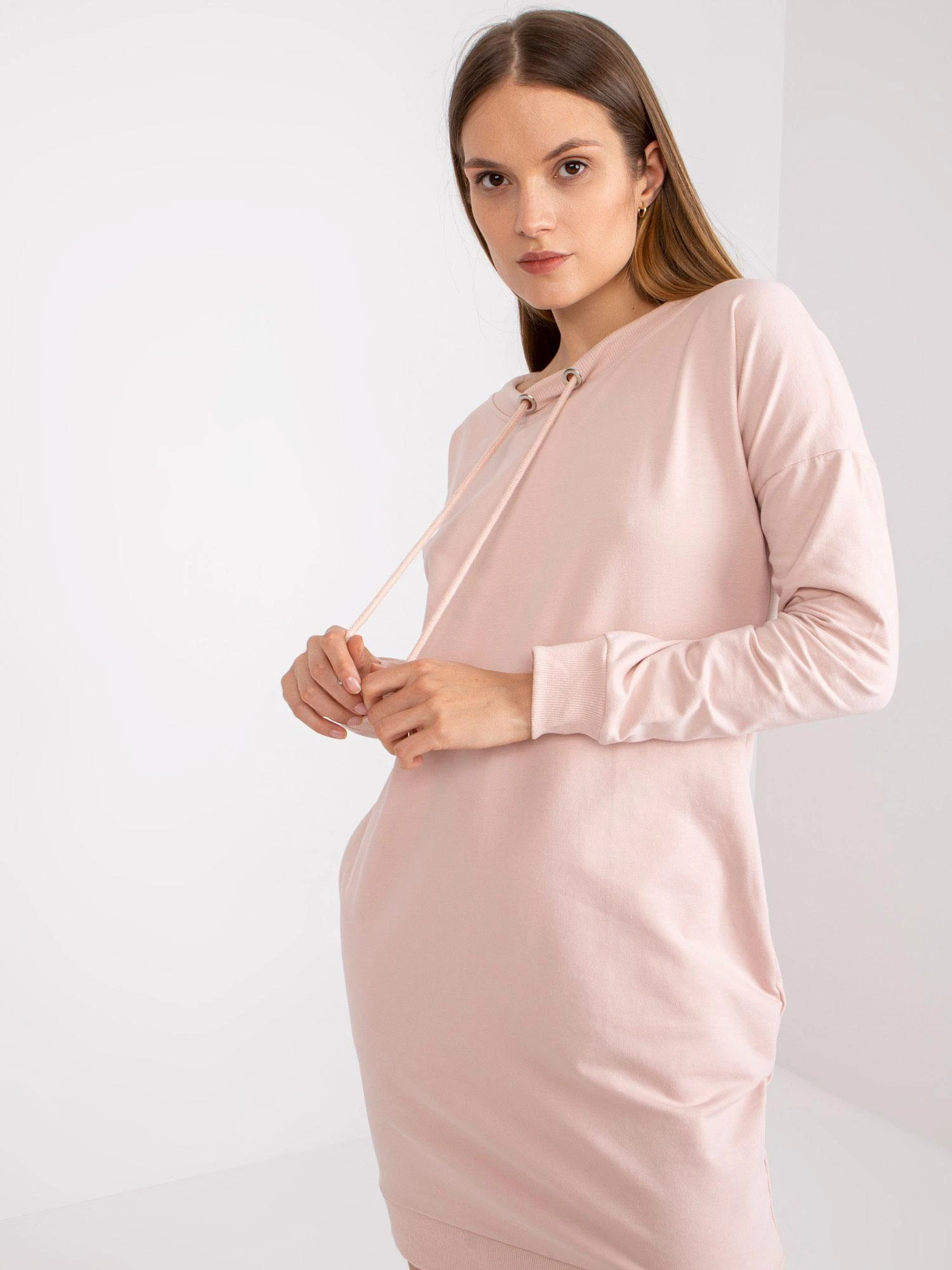 Basic Feel Good Suknelė-AP-SK-A-006.73-šviesiai rožinė