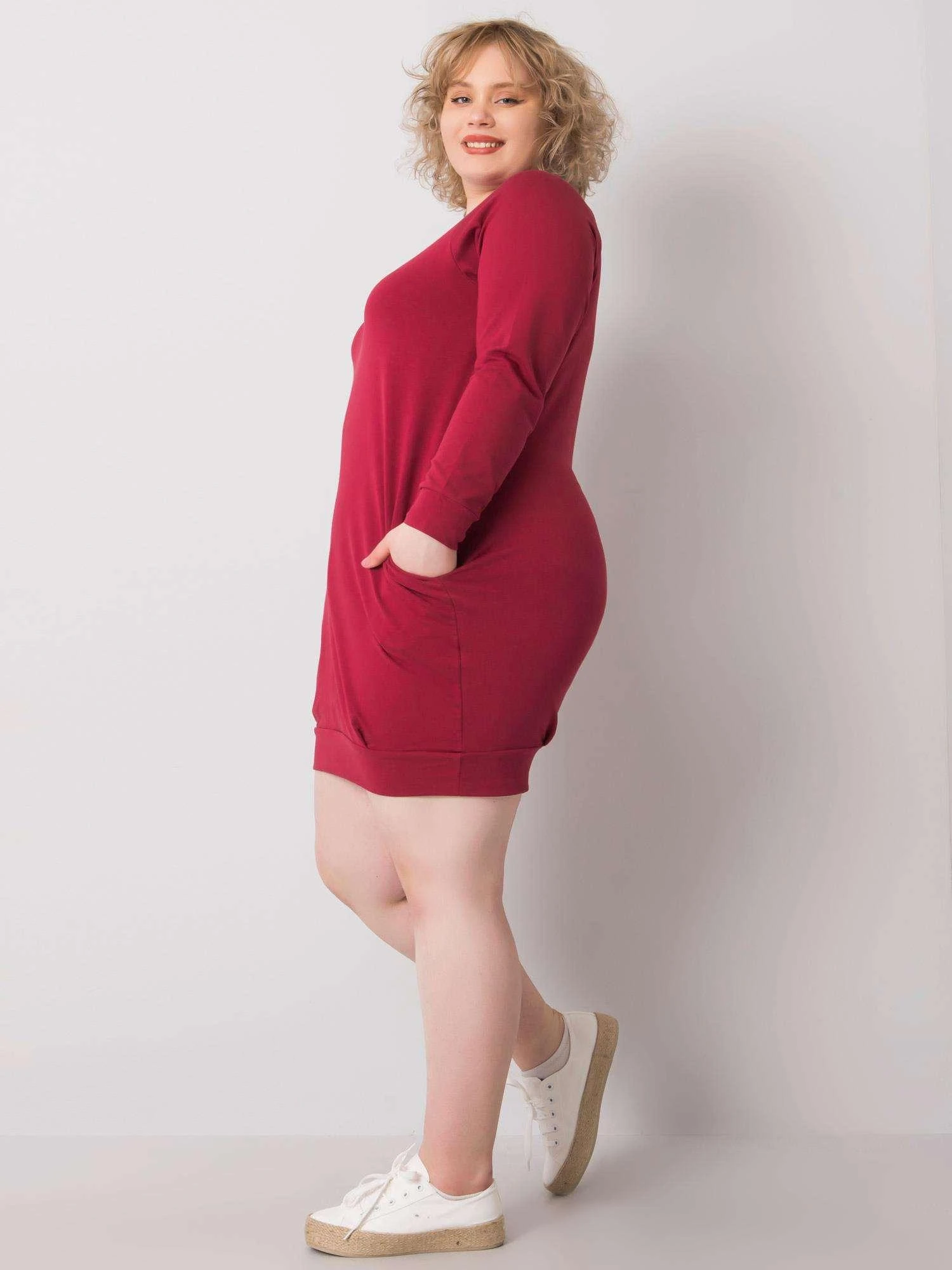 Basic Feel Good Suknelė-RV-SK-6296.99-bordo