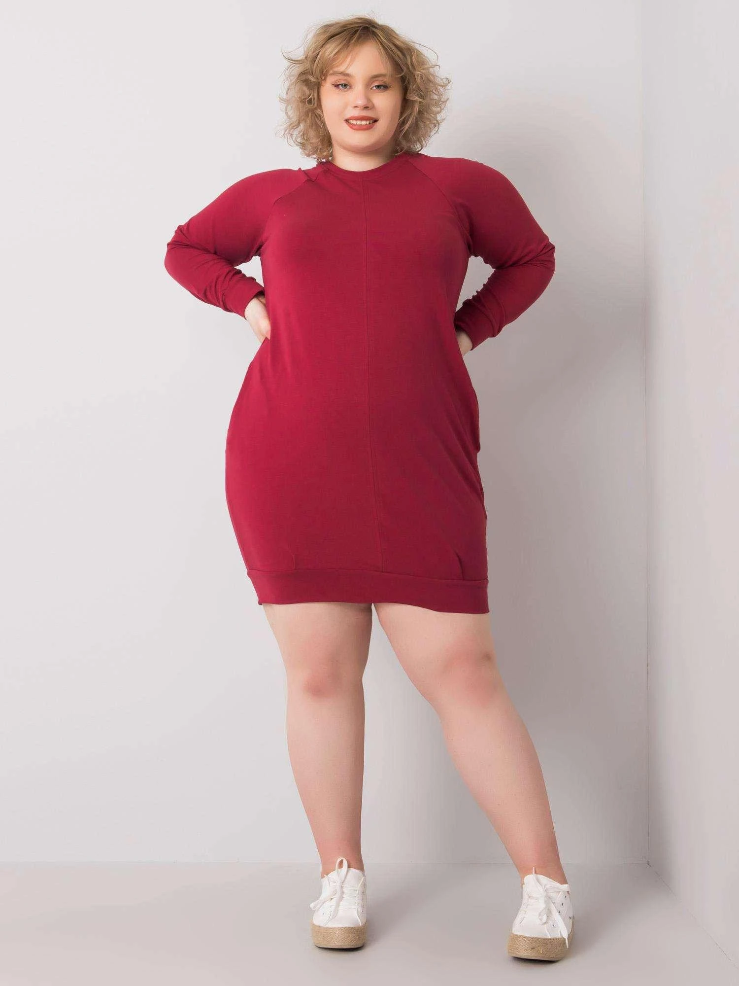 Basic Feel Good Suknelė-RV-SK-6296.99-bordo