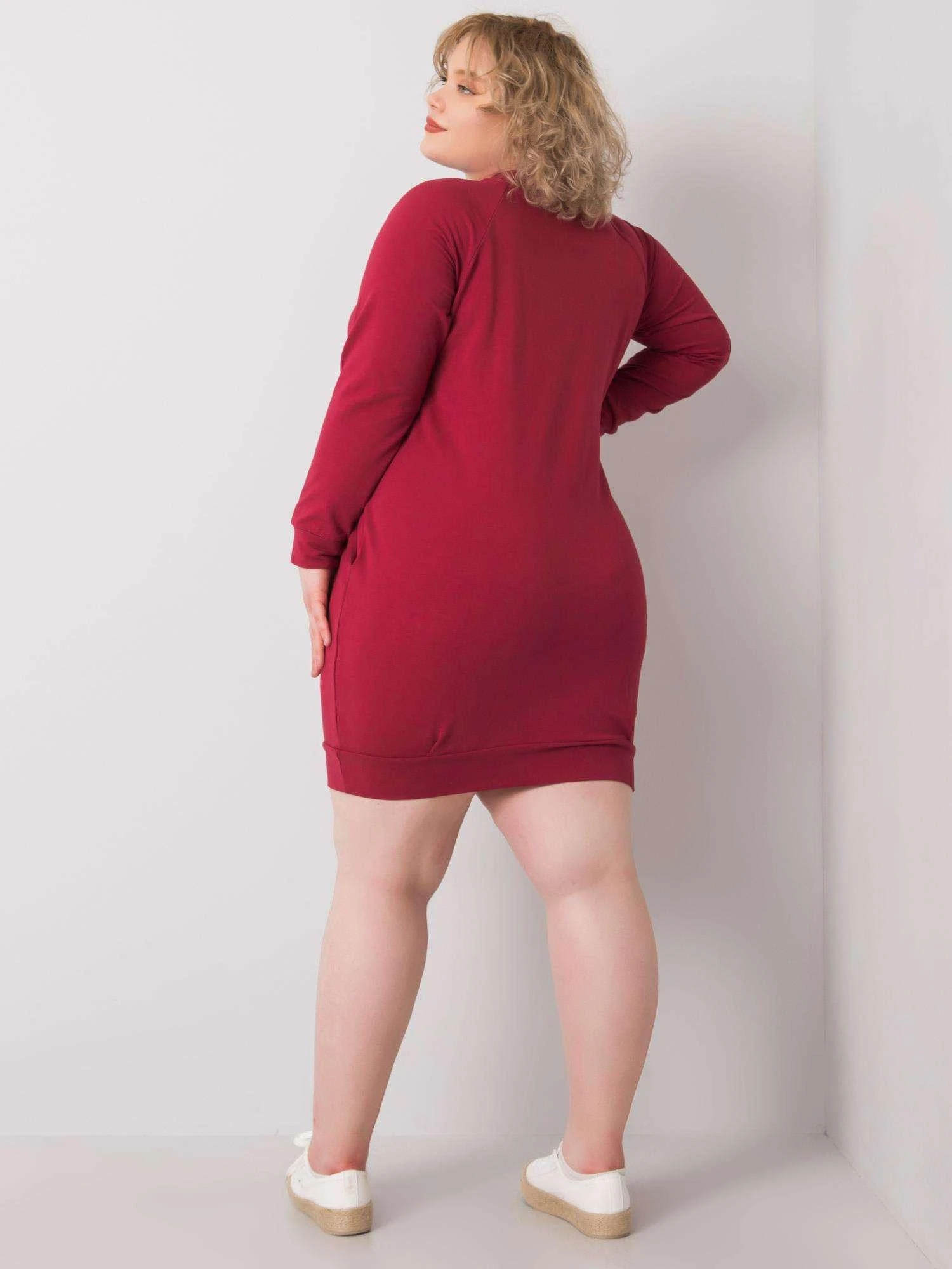Basic Feel Good Suknelė-RV-SK-6296.99-bordo