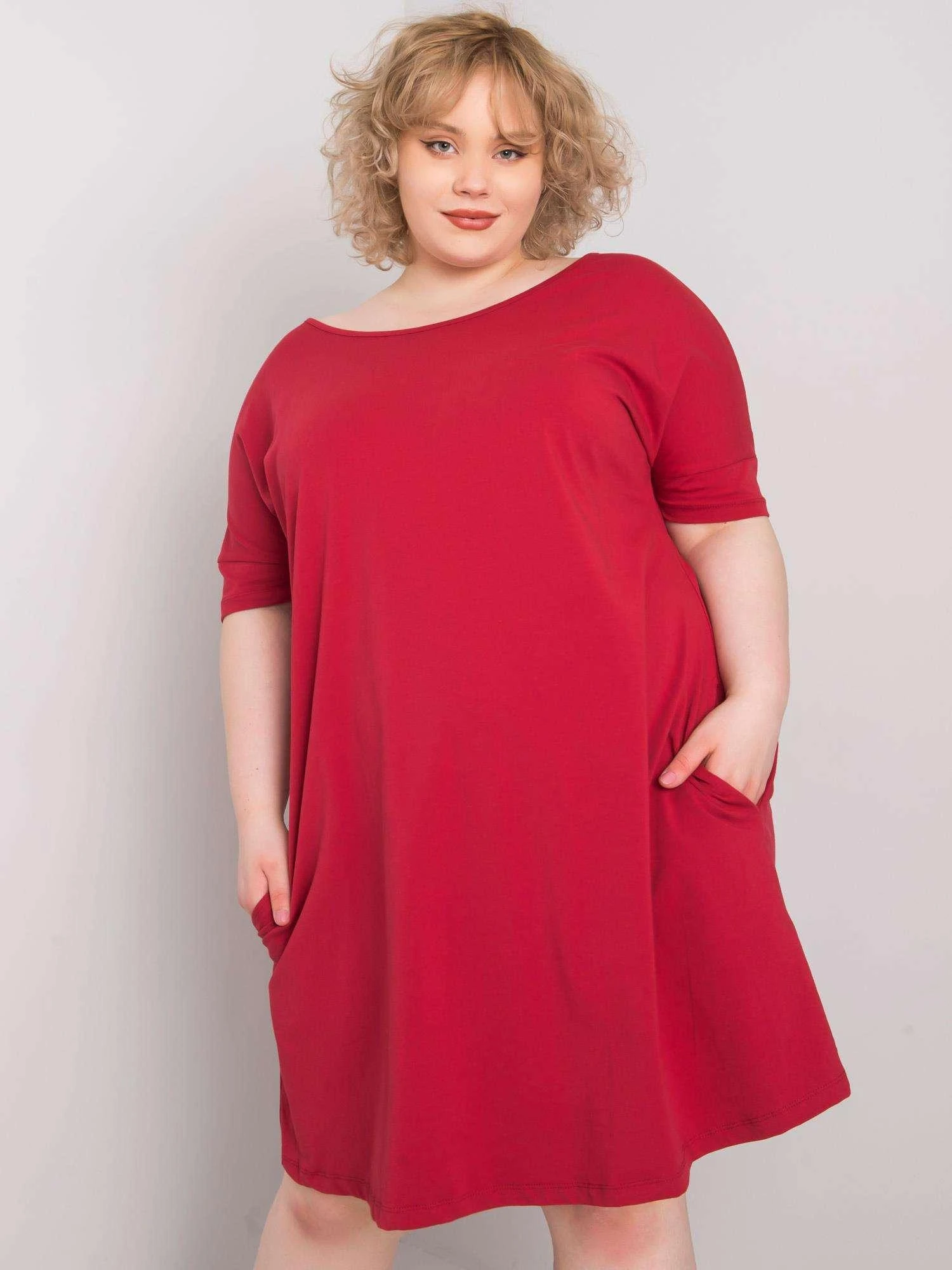 Basic Feel Good Suknelė-RV-SK-6639.02X-bordo