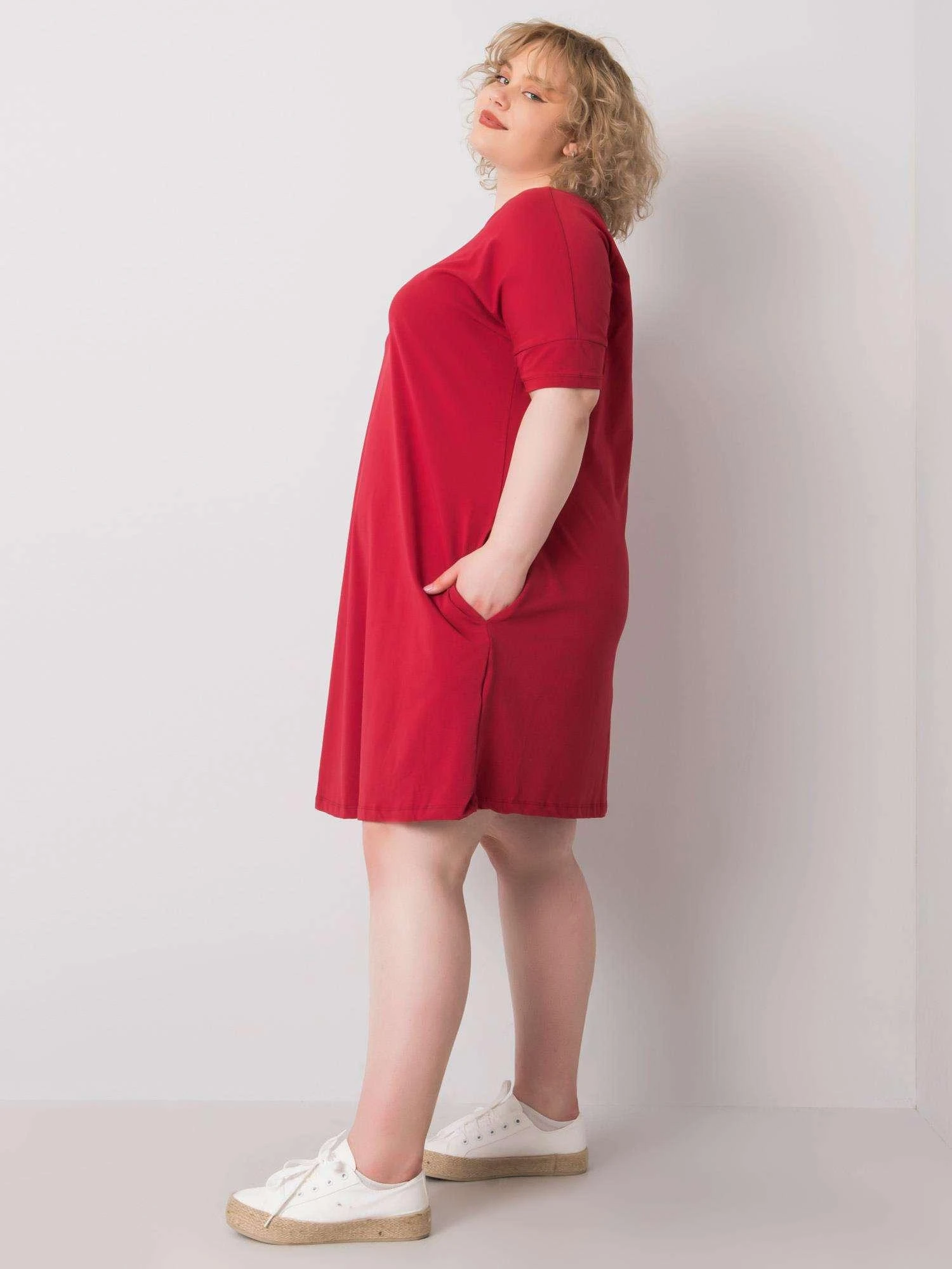 Basic Feel Good Suknelė-RV-SK-6639.02X-bordo