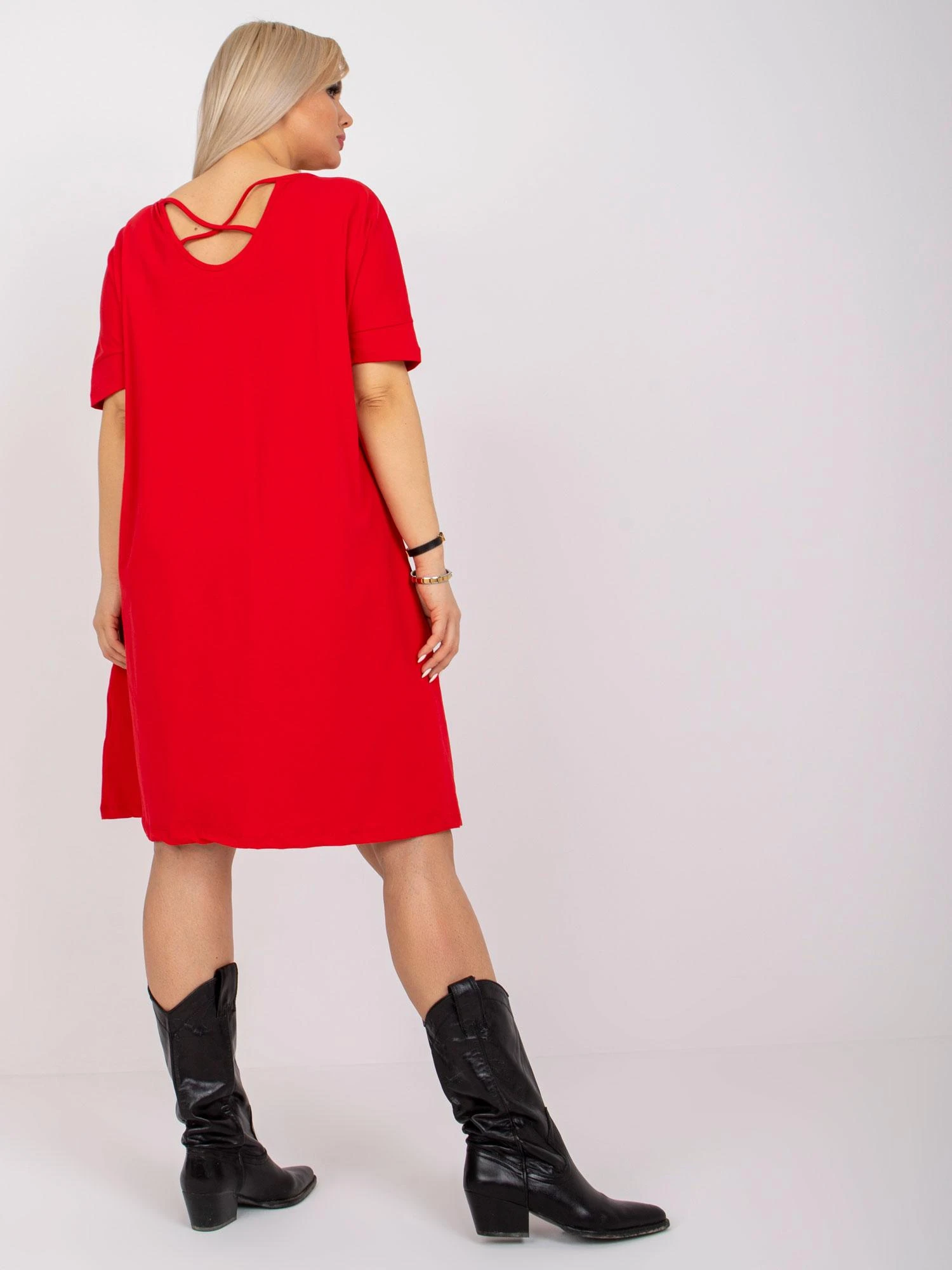 Basic Feel Good Suknelė-RV-SK-6639.02X-raudona