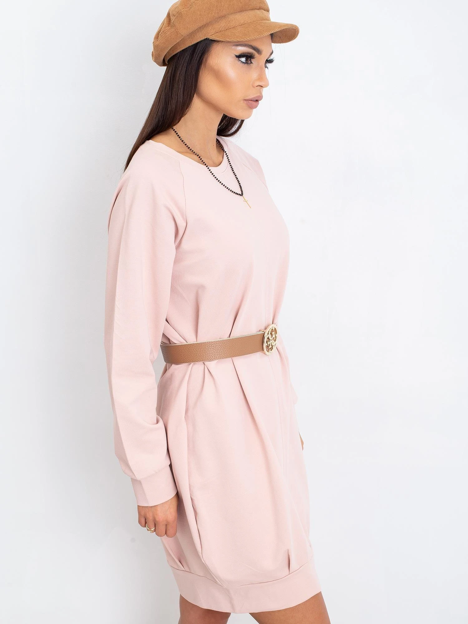 Basic Feel Good Suknelė-RV-TU-5184.93P-šviesiai rožinė