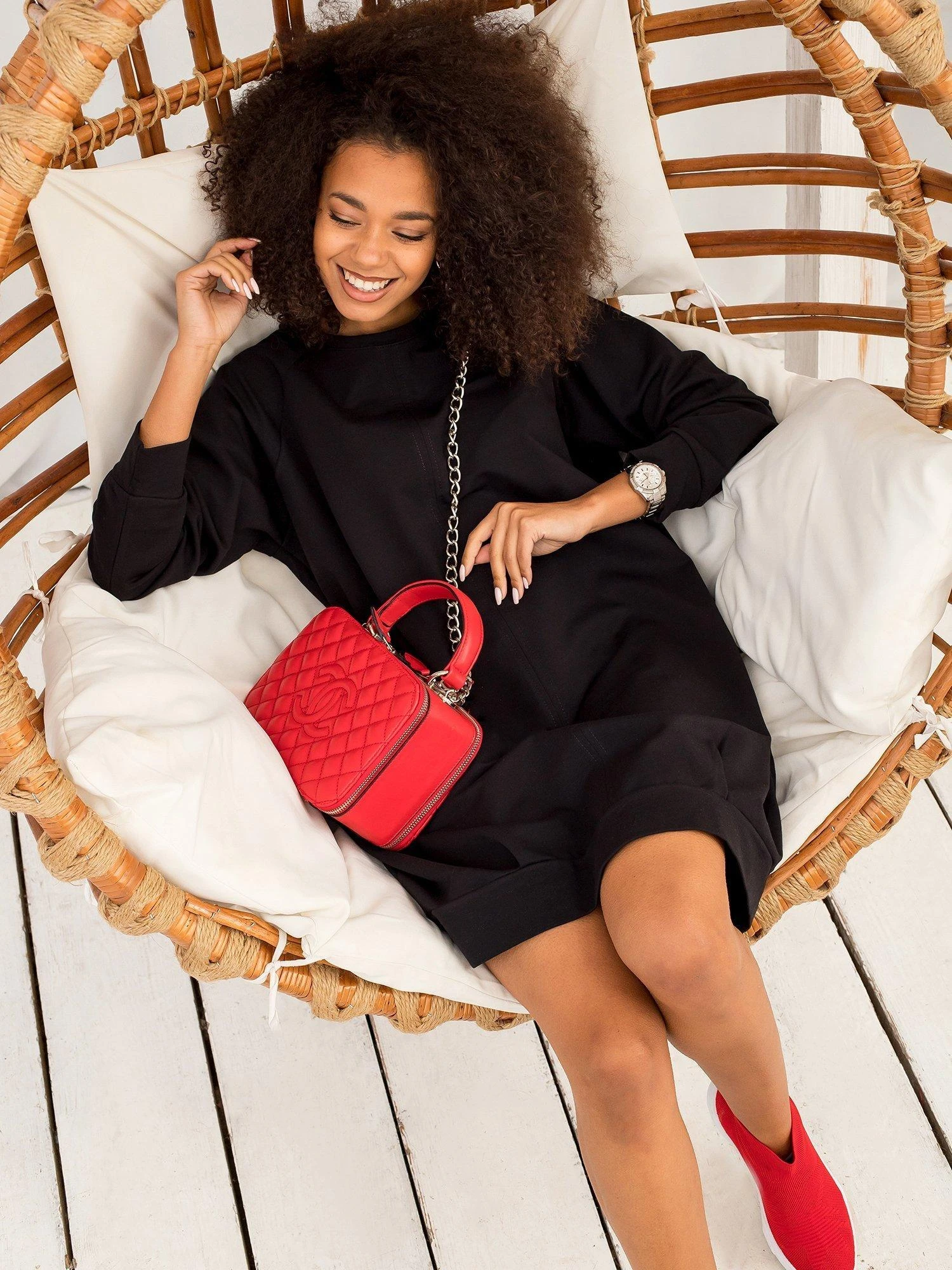 Basic Feel Good Suknelė-RV-TU-5184.93P-juoda