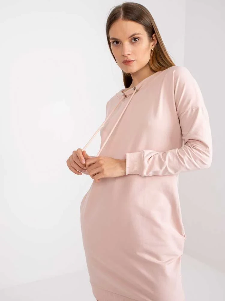 Basic Feel Good Suknelė-AP-SK-A-006.73-šviesiai rožinė