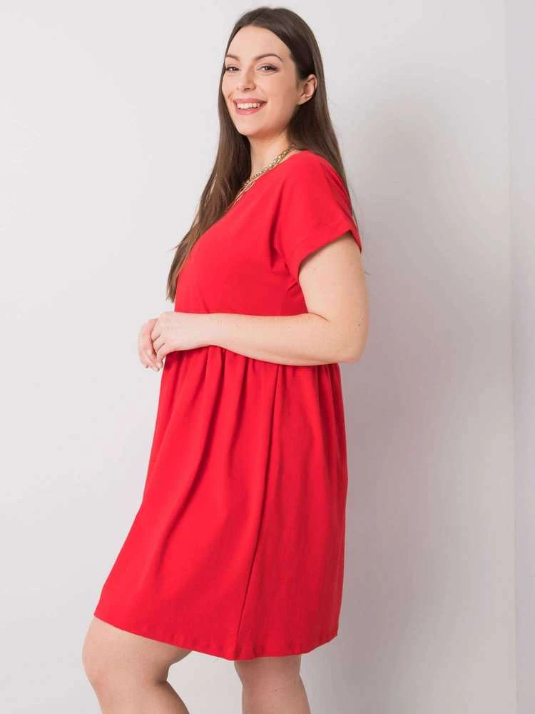 Basic Feel Good Suknelė-RV-SK-6292.09P-raudona