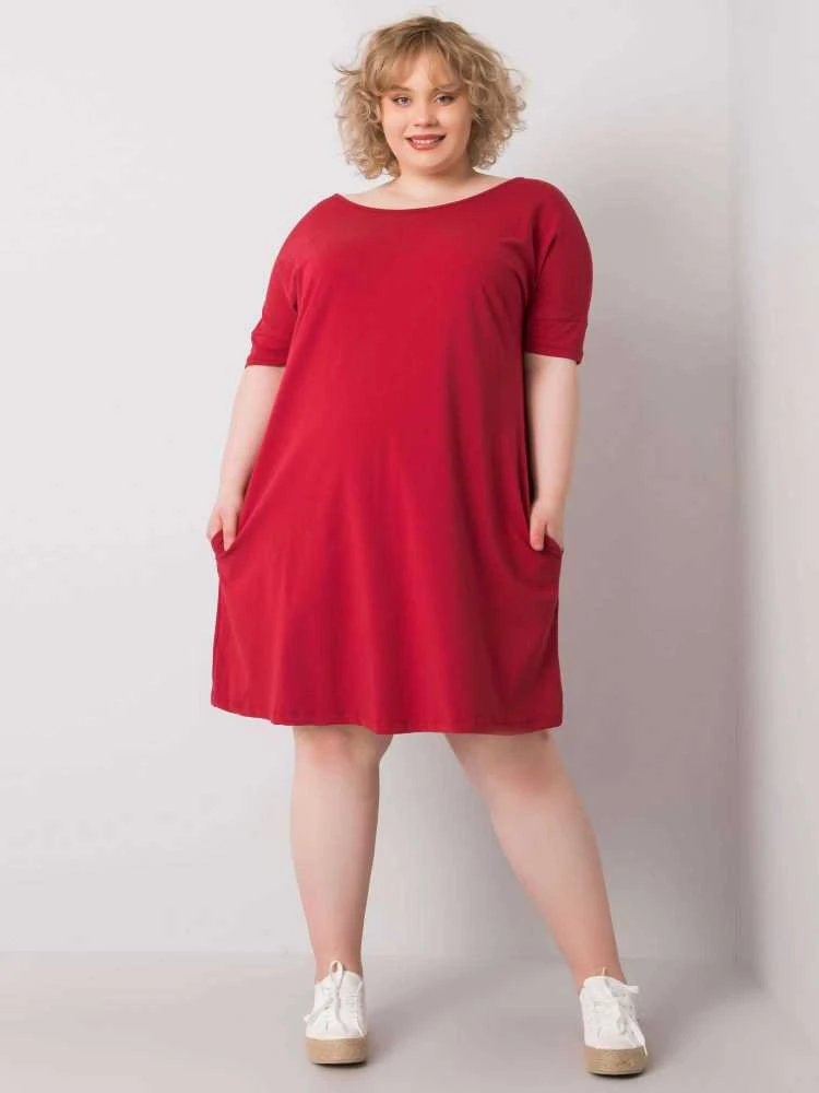 Basic Feel Good Suknelė-RV-SK-6639.02X-bordo