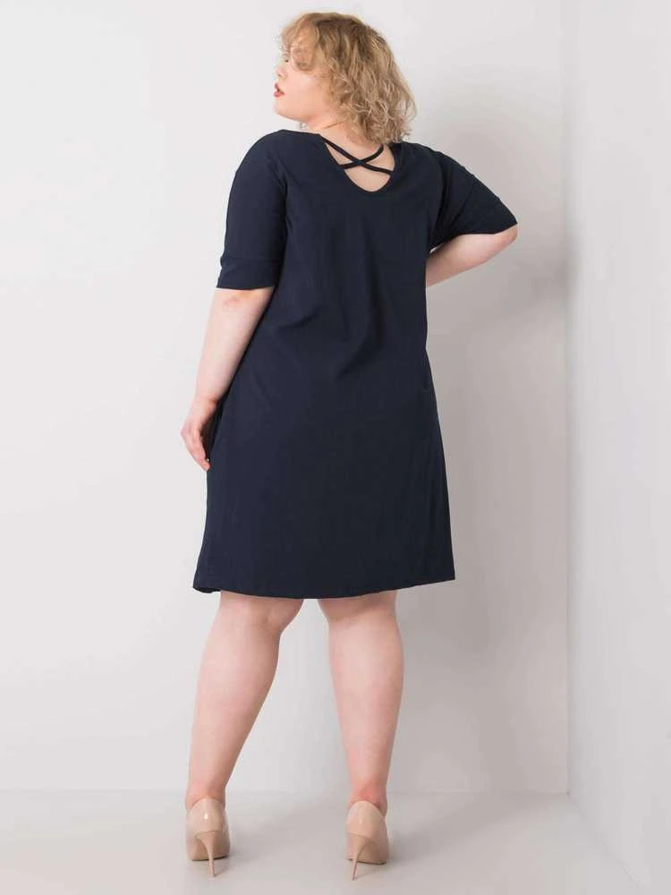 Basic Feel Good Suknelė-RV-SK-6639.02X tamsiai mėlyna