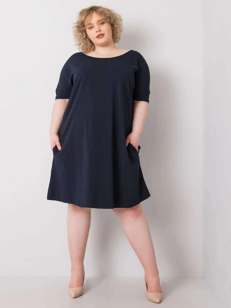 Basic Feel Good Suknelė-RV-SK-6639.02X tamsiai mėlyna