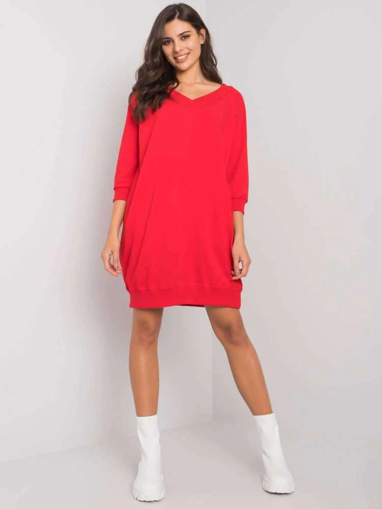 Basic Feel Good Suknelė-RV-SK-7203.35P-raudona