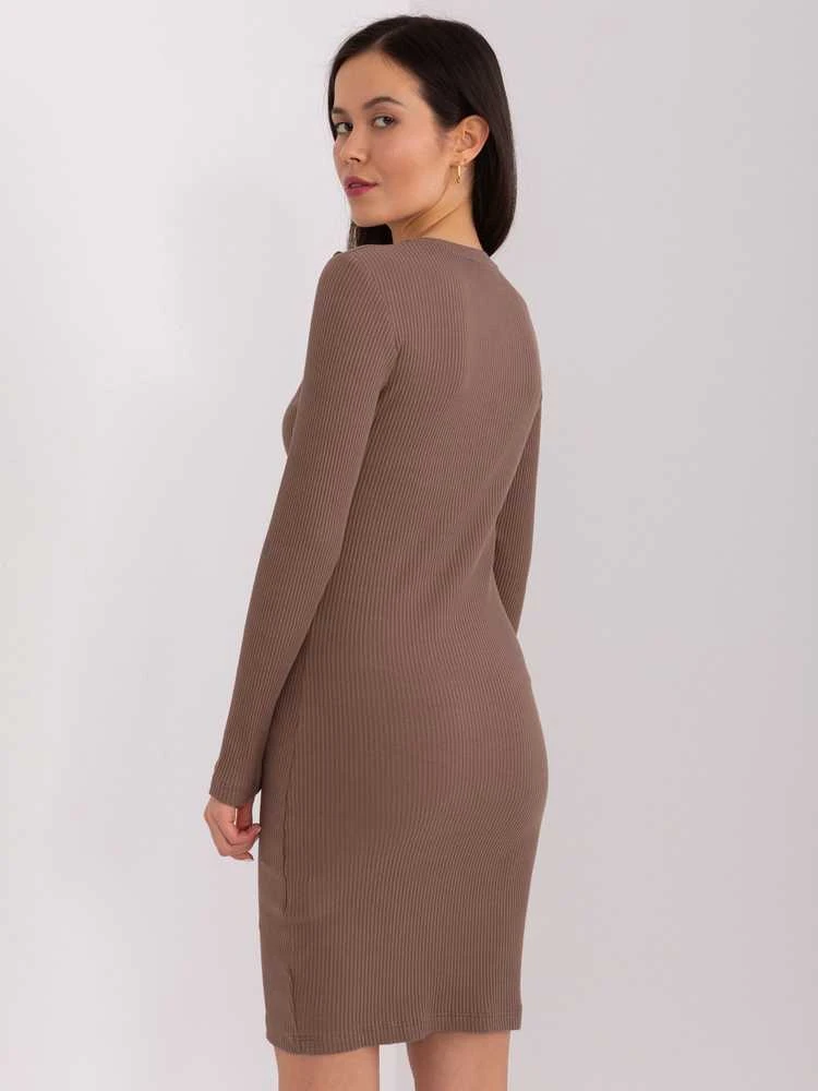 Basic Feel Good Suknelė-RV-SK-9219.13P-ruda