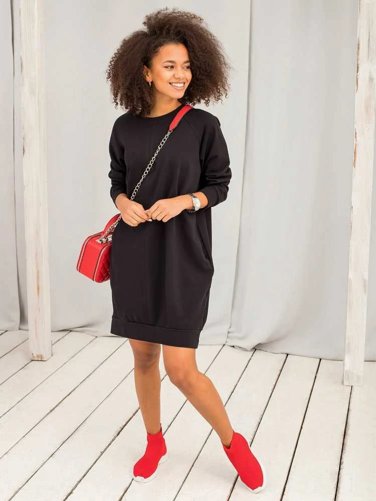 Basic Feel Good Suknelė-RV-TU-5184.93P-juoda