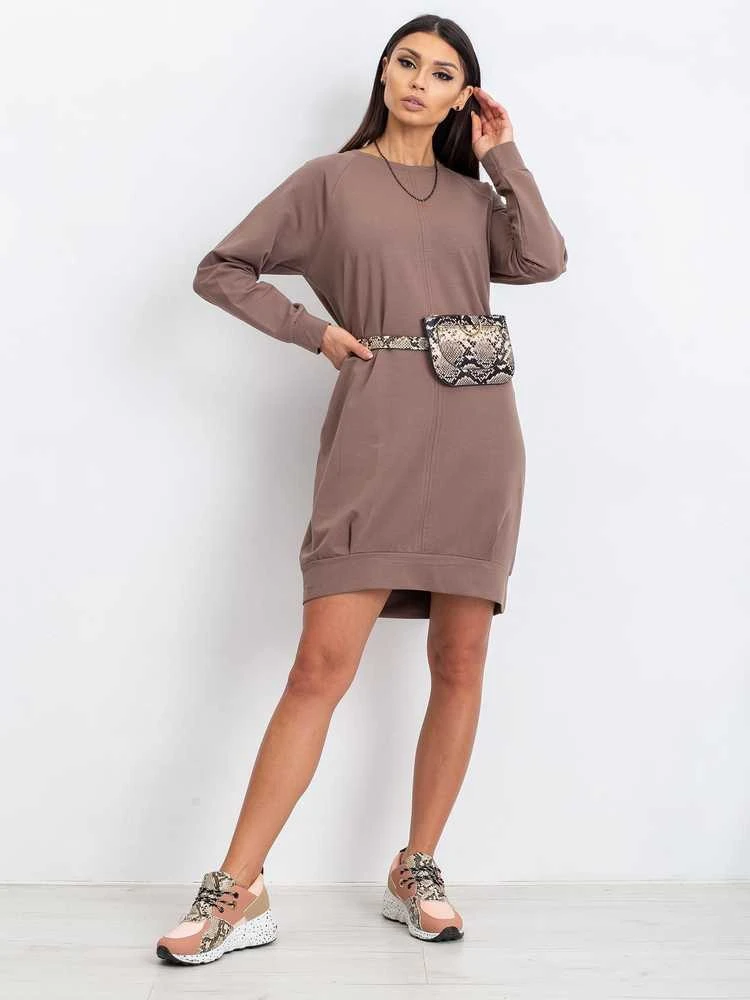 Basic Feel Good Suknelė-RV-TU-5184.93P-ruda