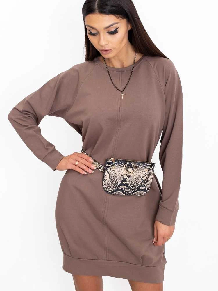 Basic Feel Good Suknelė-RV-TU-5184.93P-ruda