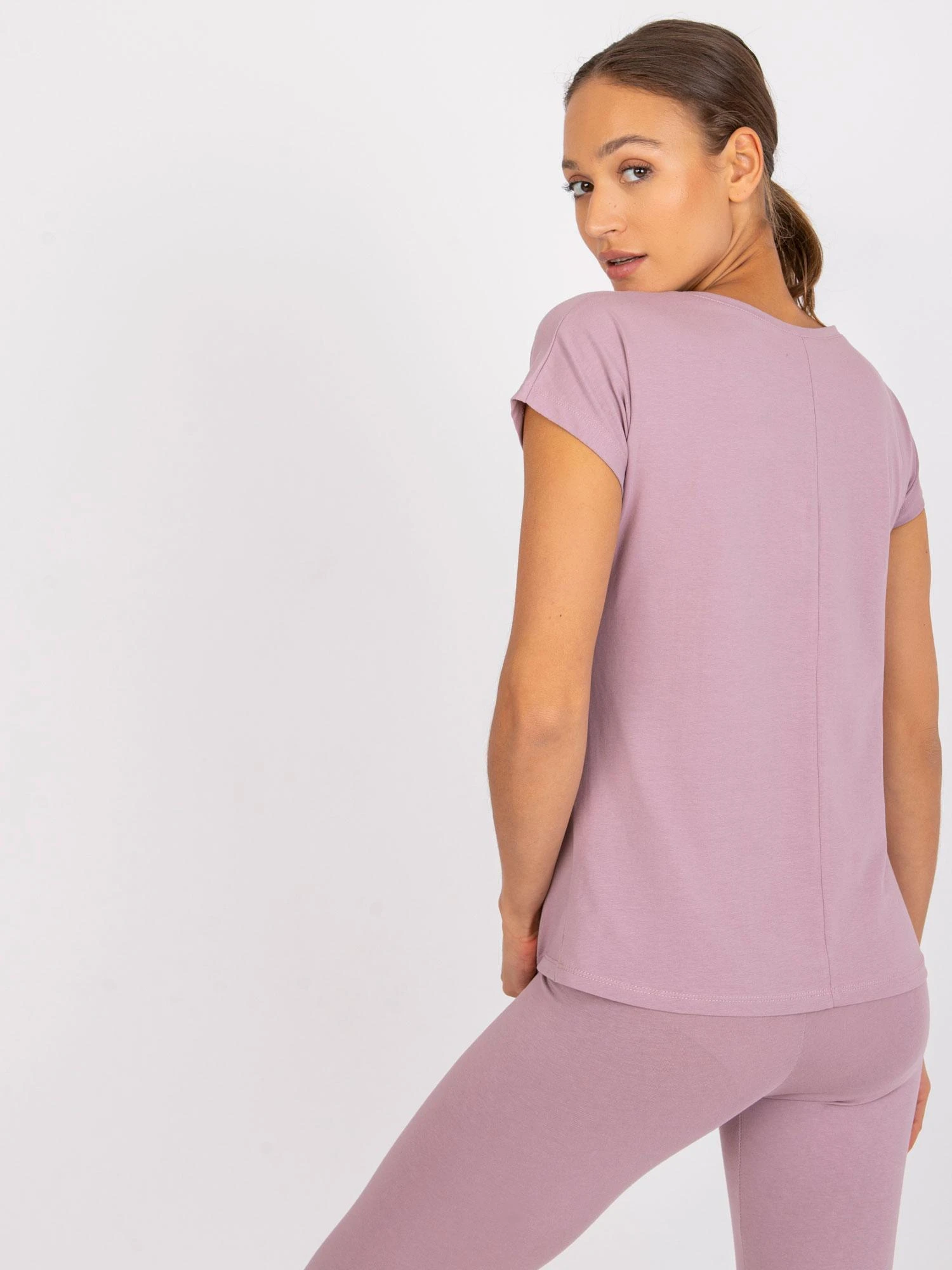 Basic Feel Good Marškinėliai-AP-TS-A-004-tamsiai rožinė