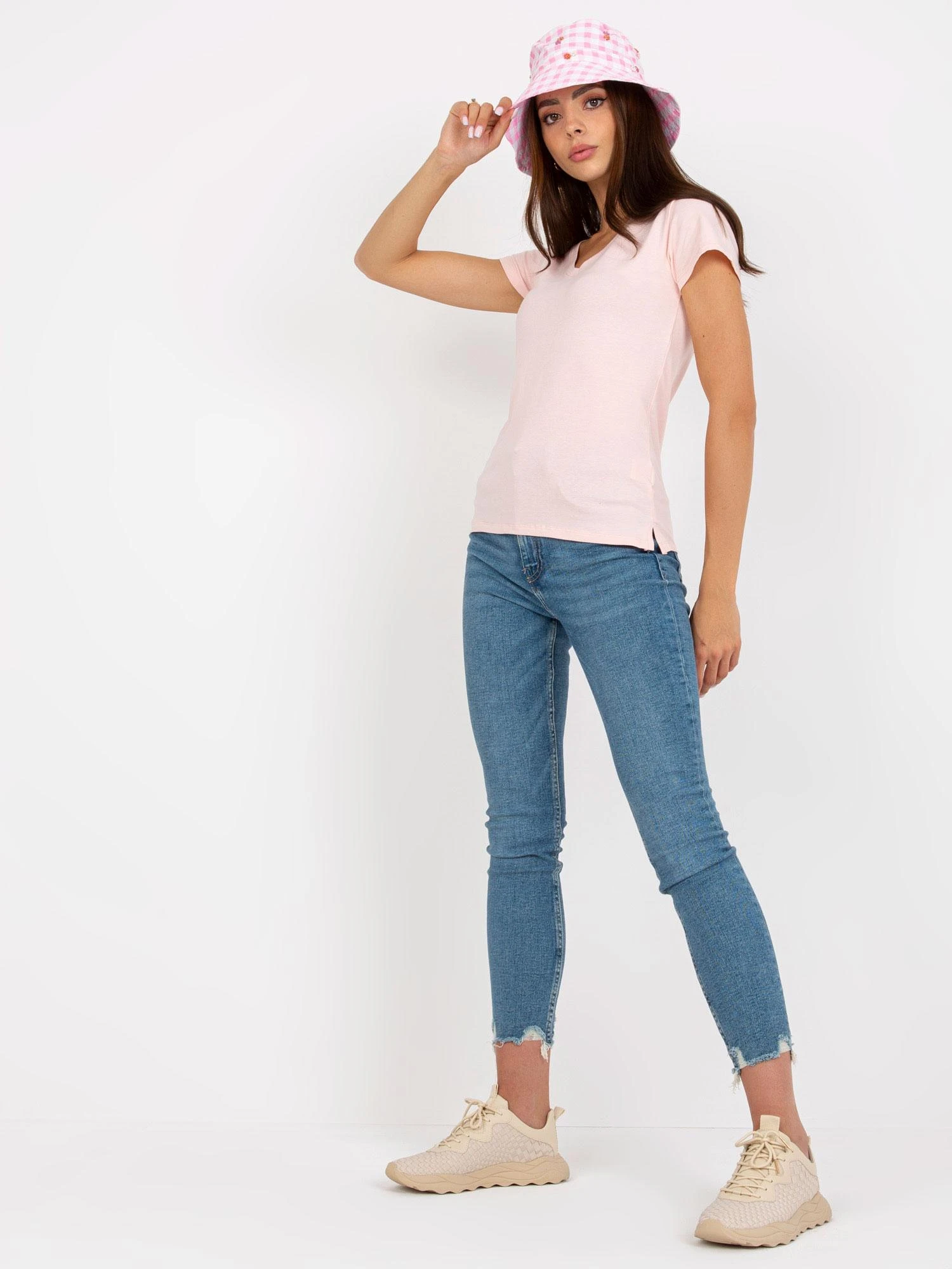 Basic Feel Good Marškinėliai-B-012.48P-šviesiai rožinė