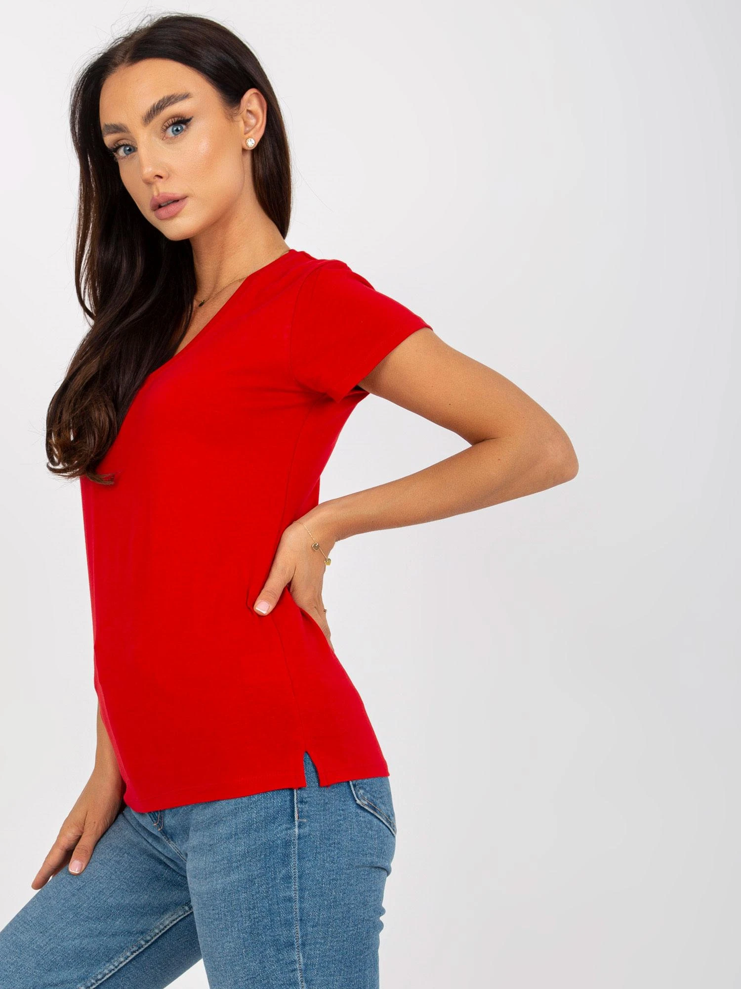 Basic Feel Good Marškinėliai-B-012.79P-raudona