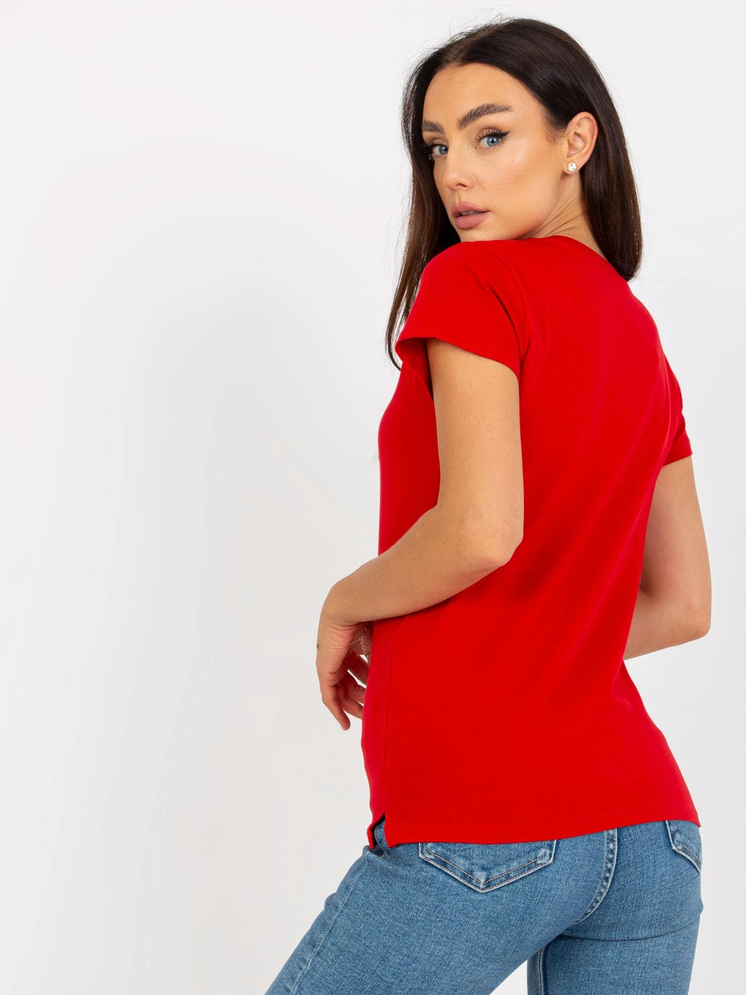 Basic Feel Good Marškinėliai-B-012.79P-raudona