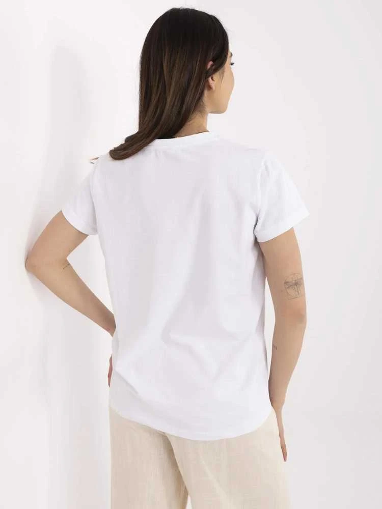 Basic Feel Good T-shirt-CLM-TS-1640.87-balta